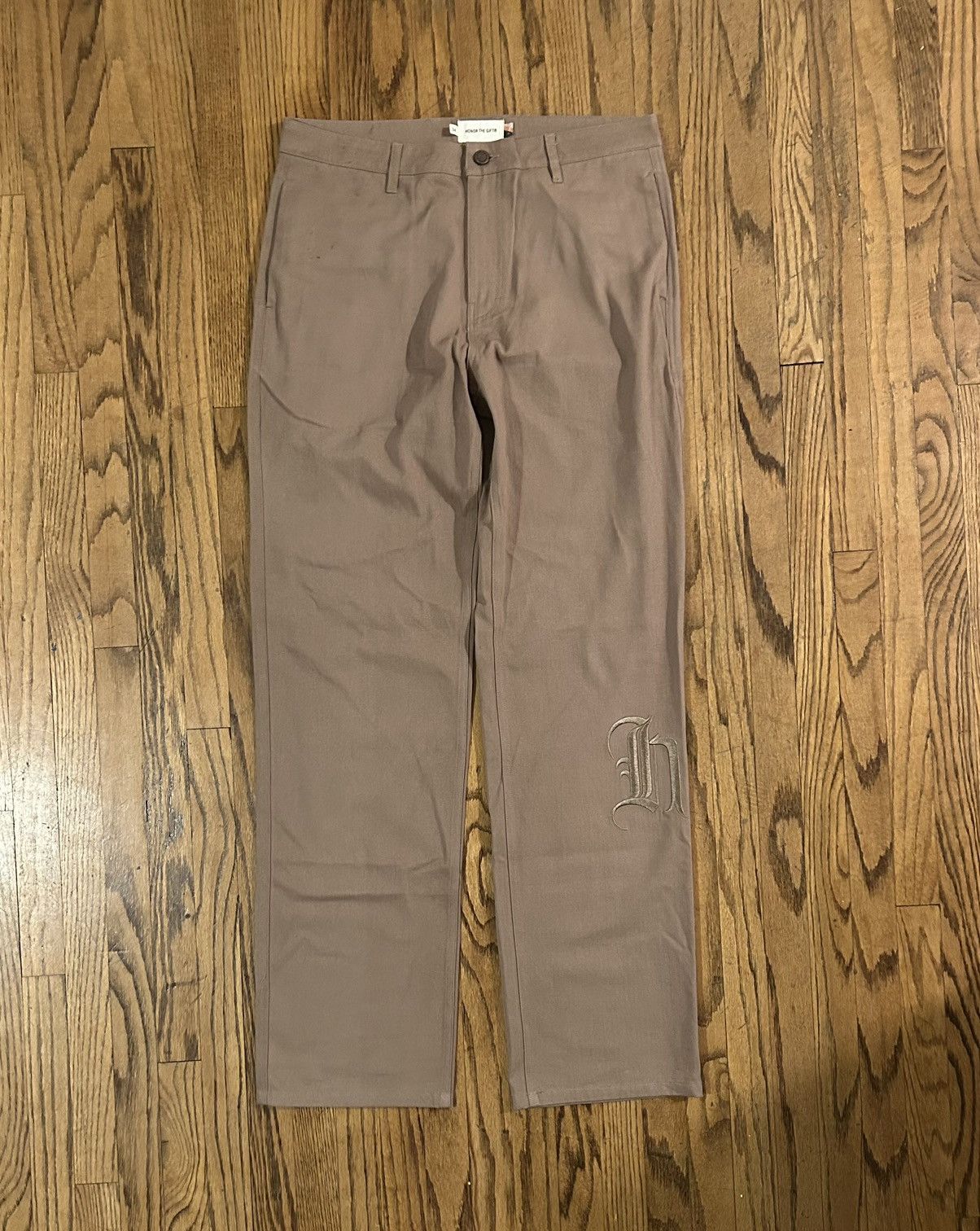 Honor the Gift Honor The Gift “Script H” Work Pants Size US 34 / EU 50 - 1 Thumbnail