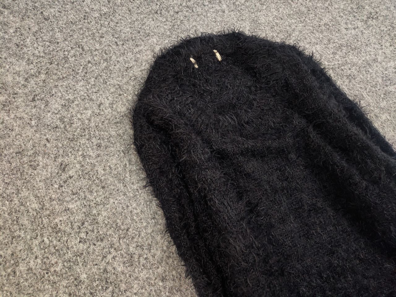 Other Vintage Japanese Black Mohair Style Fuzzy Sweater Y2K Size US M / EU 48-50 / 2 - 7 Thumbnail