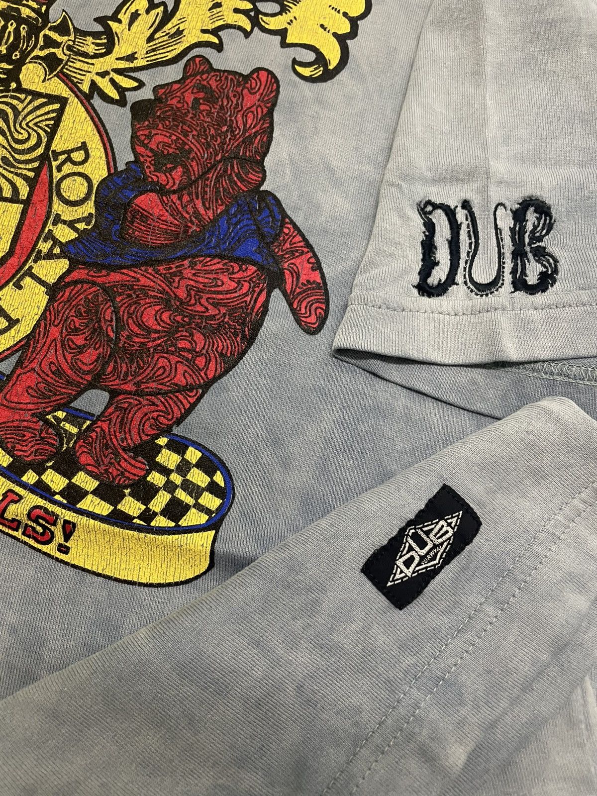 Vintage Vintage DUB FACTORY ROYAL PSYCHEDELIC BEAR TyeDie Tees Size US L / EU 52-54 / 3 - 5 Thumbnail
