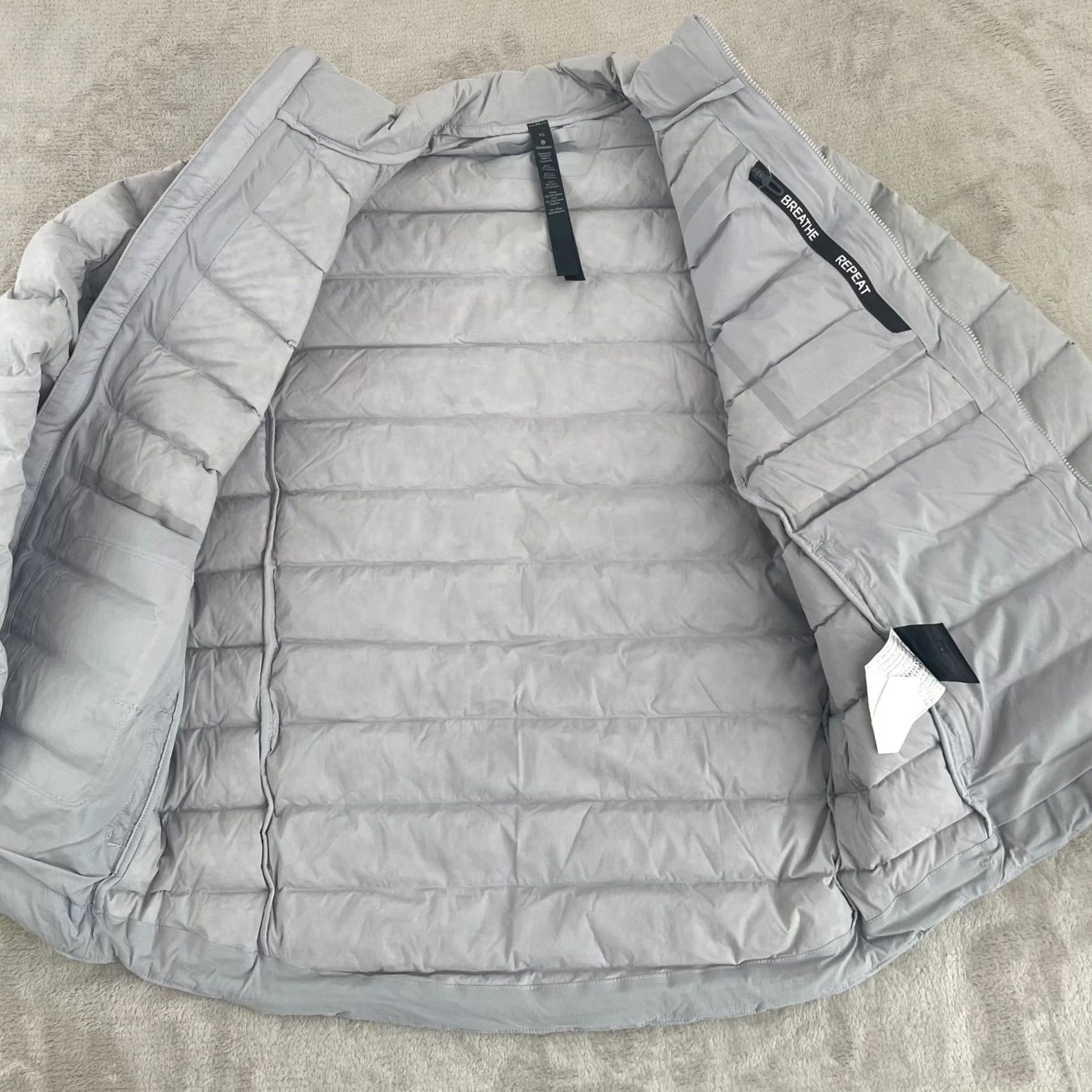 Lululemon Lululemon Navigation Down Jacket Men XS Silver Windproof 700 Fill Size US XS / EU 42 / 0 - 3 Thumbnail