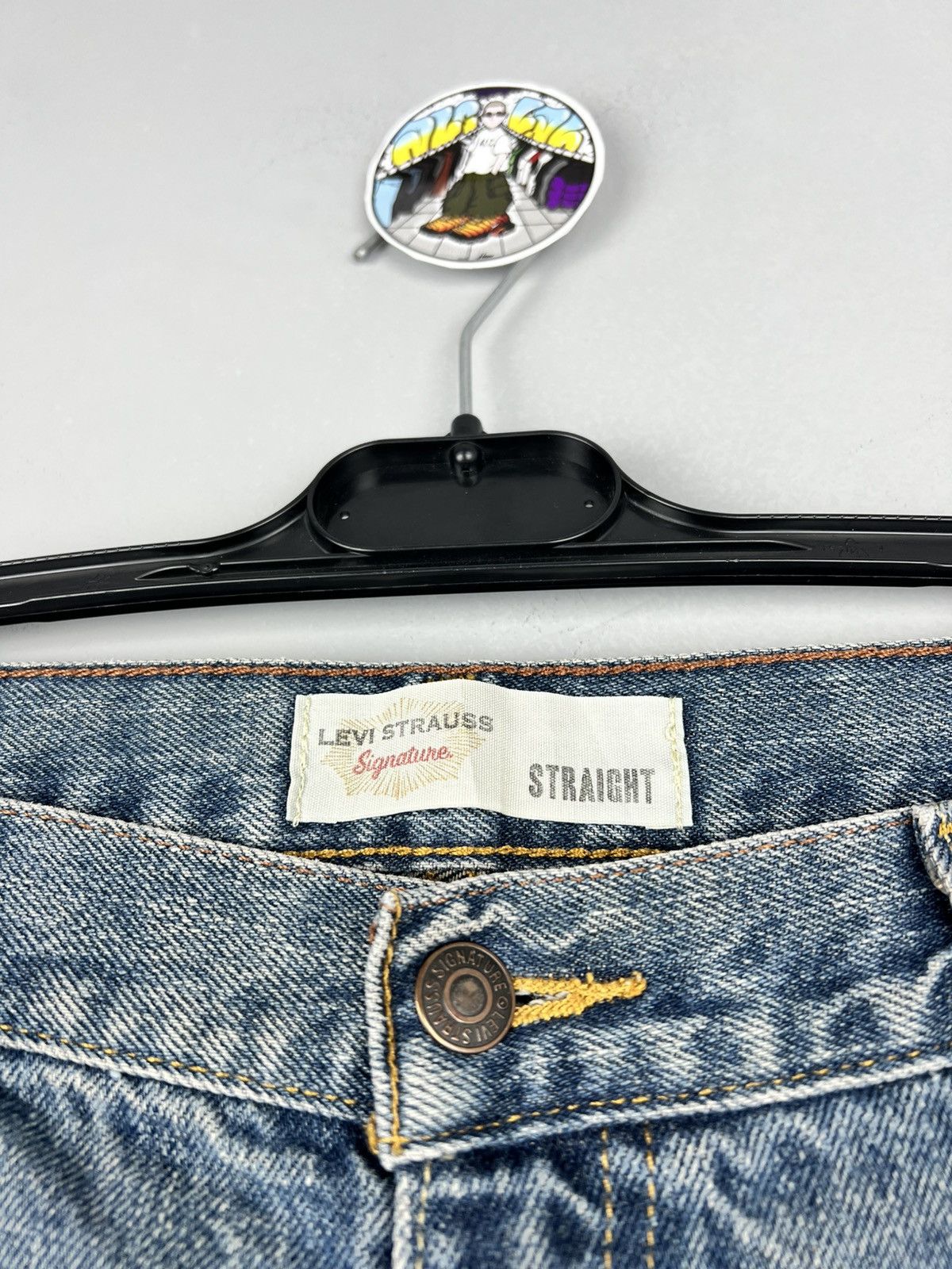 Levi's × Signatures Levi’s signature line denim pants jeans straight fit Size US 34 / EU 50 - 2 Thumbnail