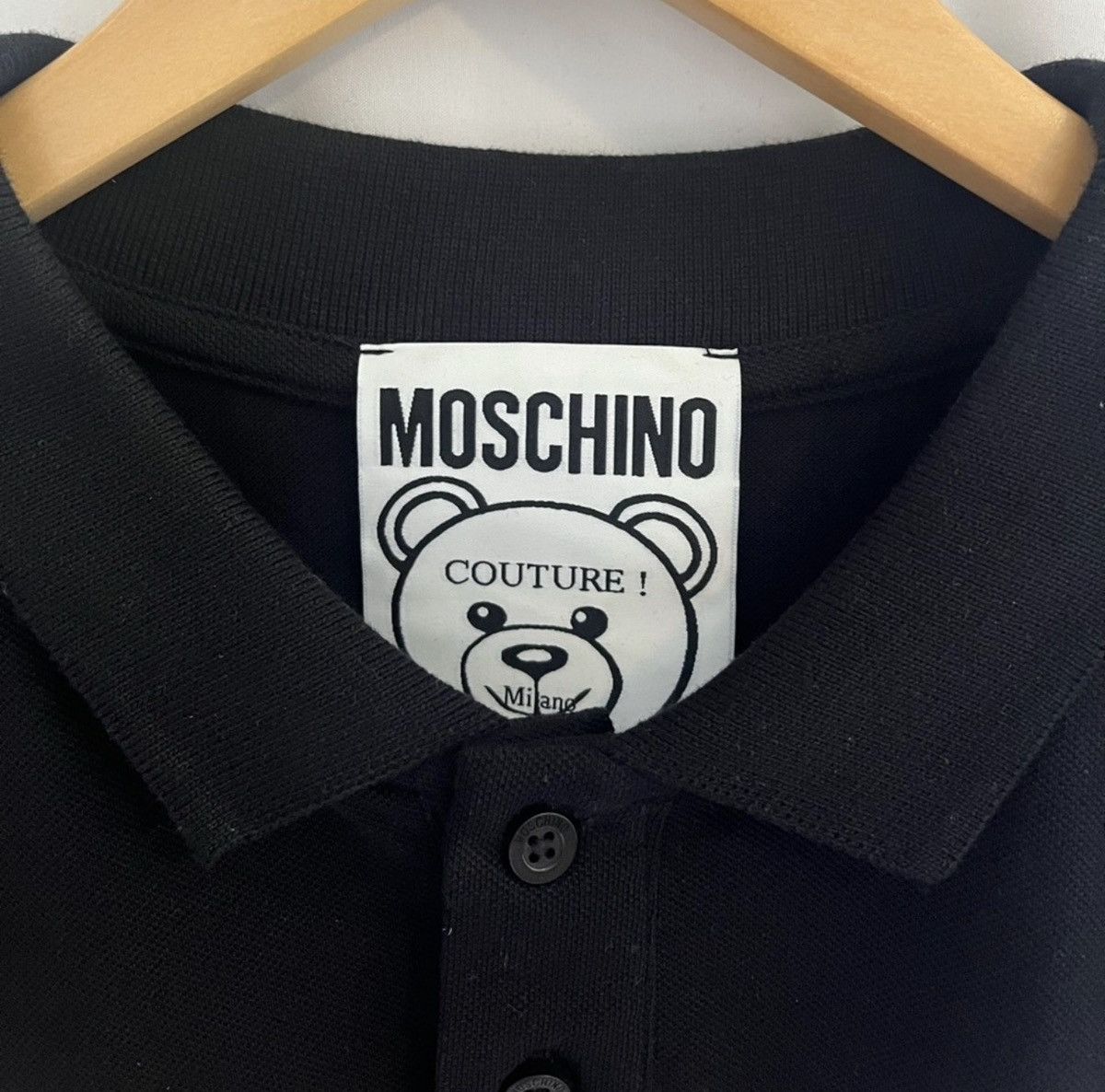 Moschino Moschino Teddy Bear Polo Size US L / EU 52-54 / 3 - 2 Thumbnail