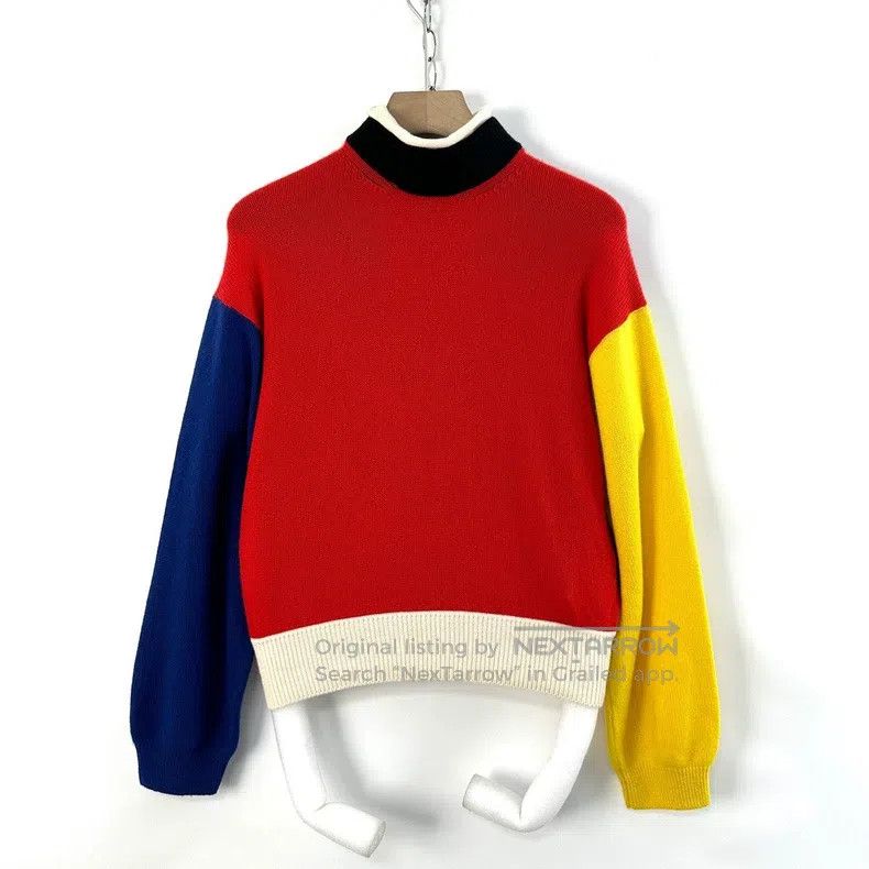 Hermes Hermes Women's patched high-neck sweater Size XS / US 0-2 / IT 36-38 - 1 Thumbnail