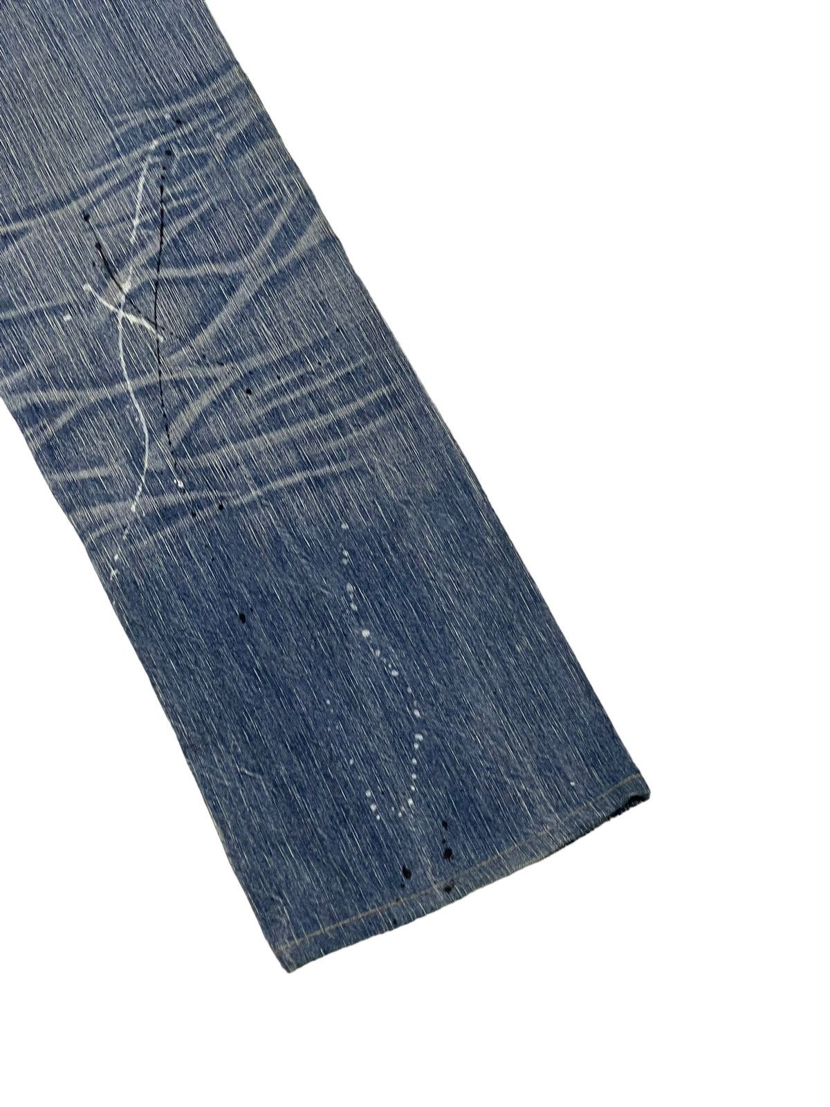 Edwin Distress Jeans Edwin 503 Faded Paint Splash Regular 7🟦5 Size US 34 / EU 50 - 15 Thumbnail