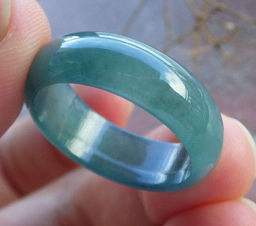 Other 106992 VS Certified Icy Jadeite Jade Green Ring NO.10.50 Size ONE SIZE - 5 Thumbnail