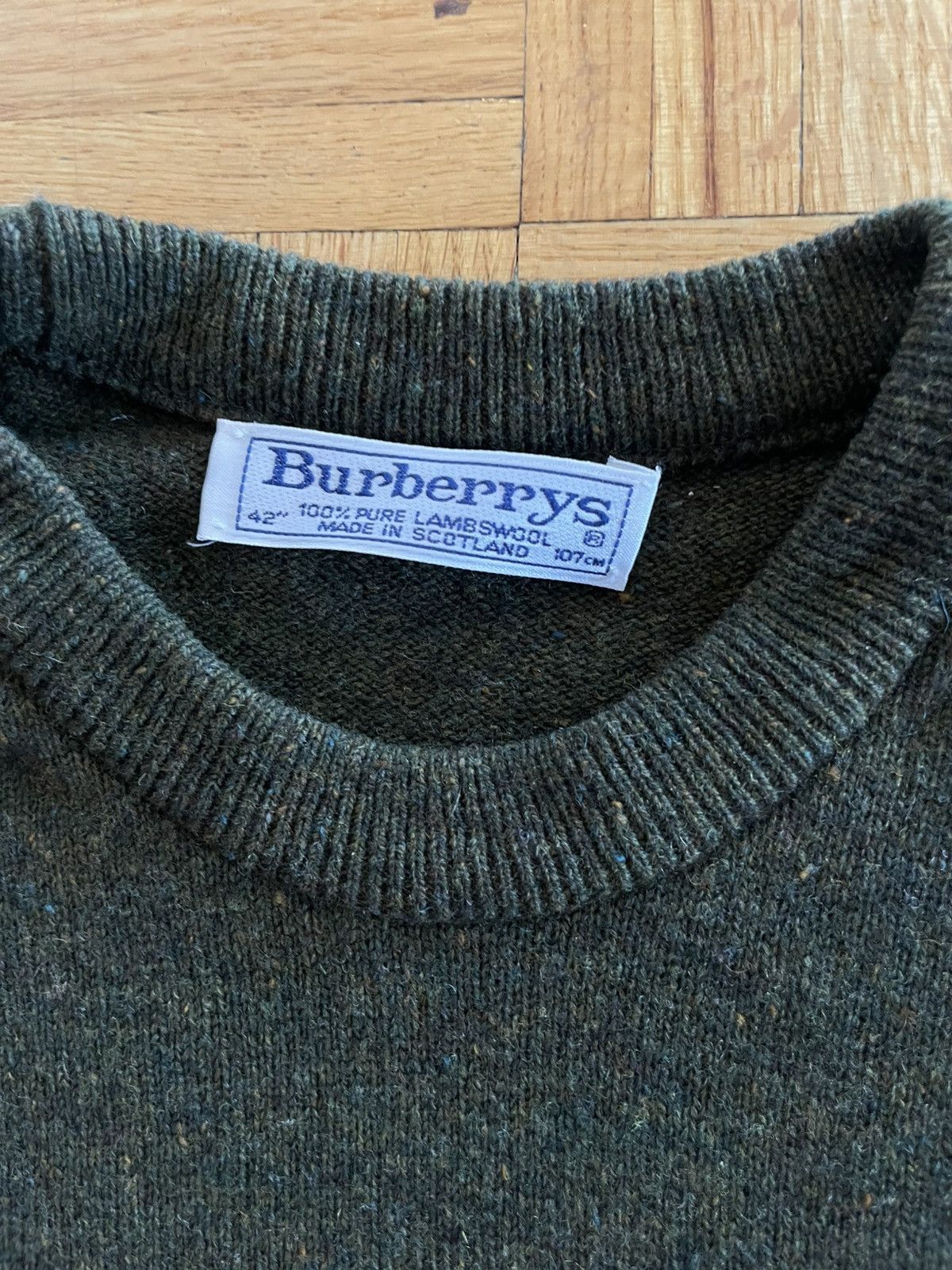 Burberry Burberry “Over Hills And Dales” Lambswool Sweater Size US L / EU 52-54 / 3 - 3 Thumbnail