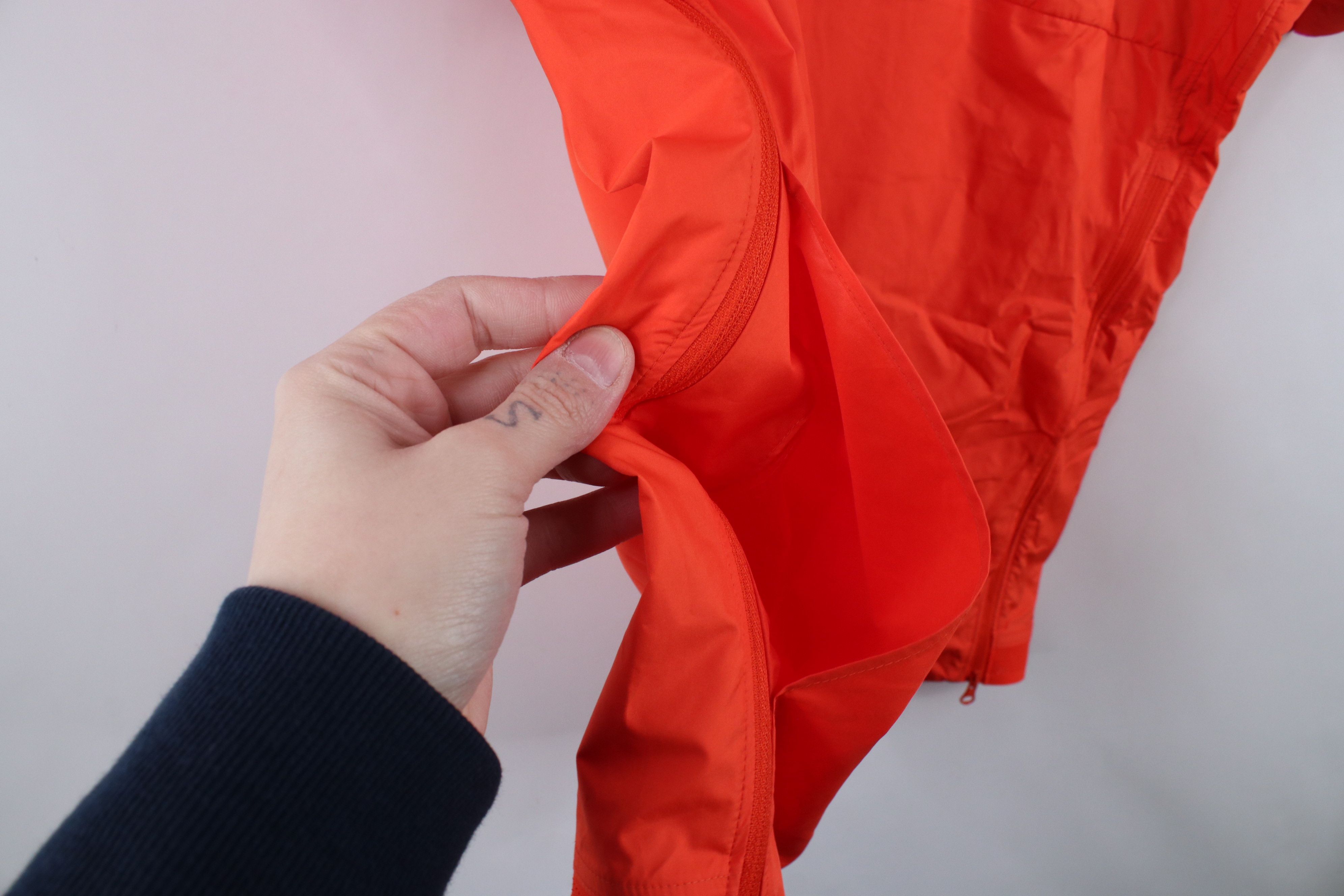Nike × Vintage Nike University Football Short Sleeve Half Zip Jacket Orange Size US M / EU 48-50 / 2 - 7 Thumbnail