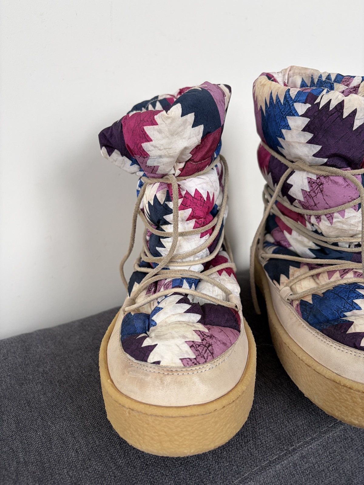 Isabel Marant Isabel Marant Snow Moon Boot Multicolor Winter Boot Size US 9 / IT 39 - 9 Thumbnail