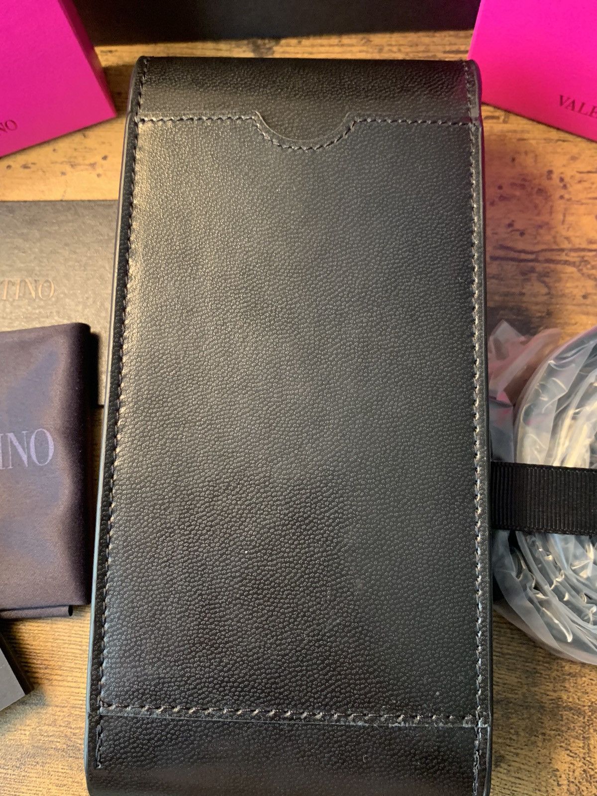 Valentino *RARE* New Valentino V-Hexagon Titanium Sunglasses w/ Bag!!! Size ONE SIZE - 4 Thumbnail
