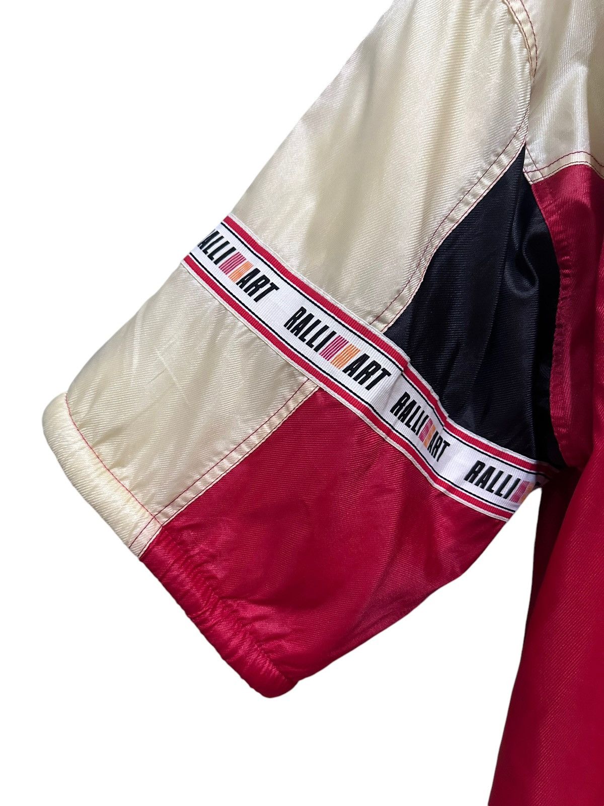 Japanese Brand × Vintage RARE ‼️ Vintage MITSUBISHI RALLI ART MOTOR SPORTS Jacket Size US L / EU 52-54 / 3 - 4 Thumbnail