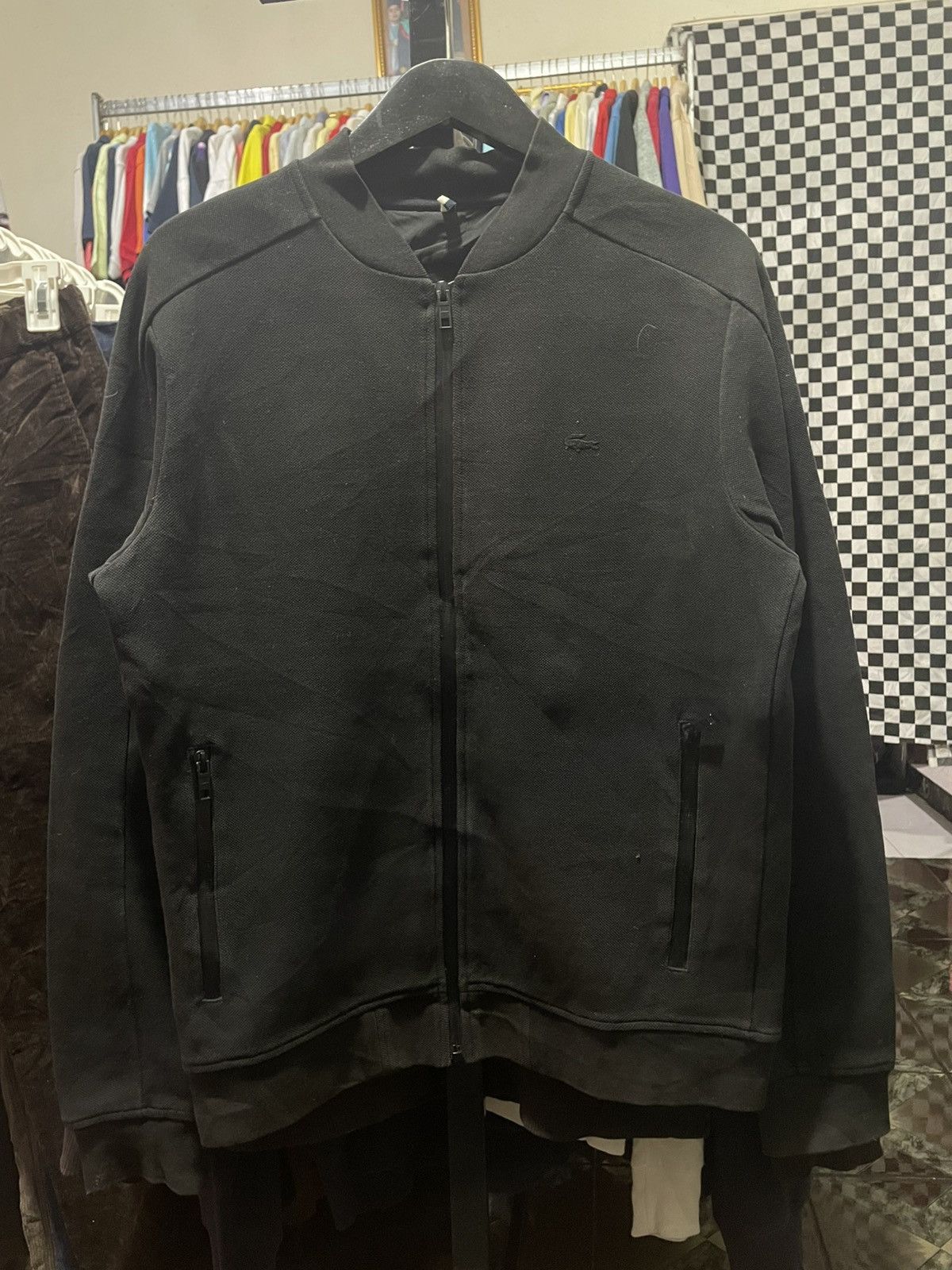 Lacoste Bomber Jacket Lacoste Size US XL / EU 56 / 4 - 1 Thumbnail