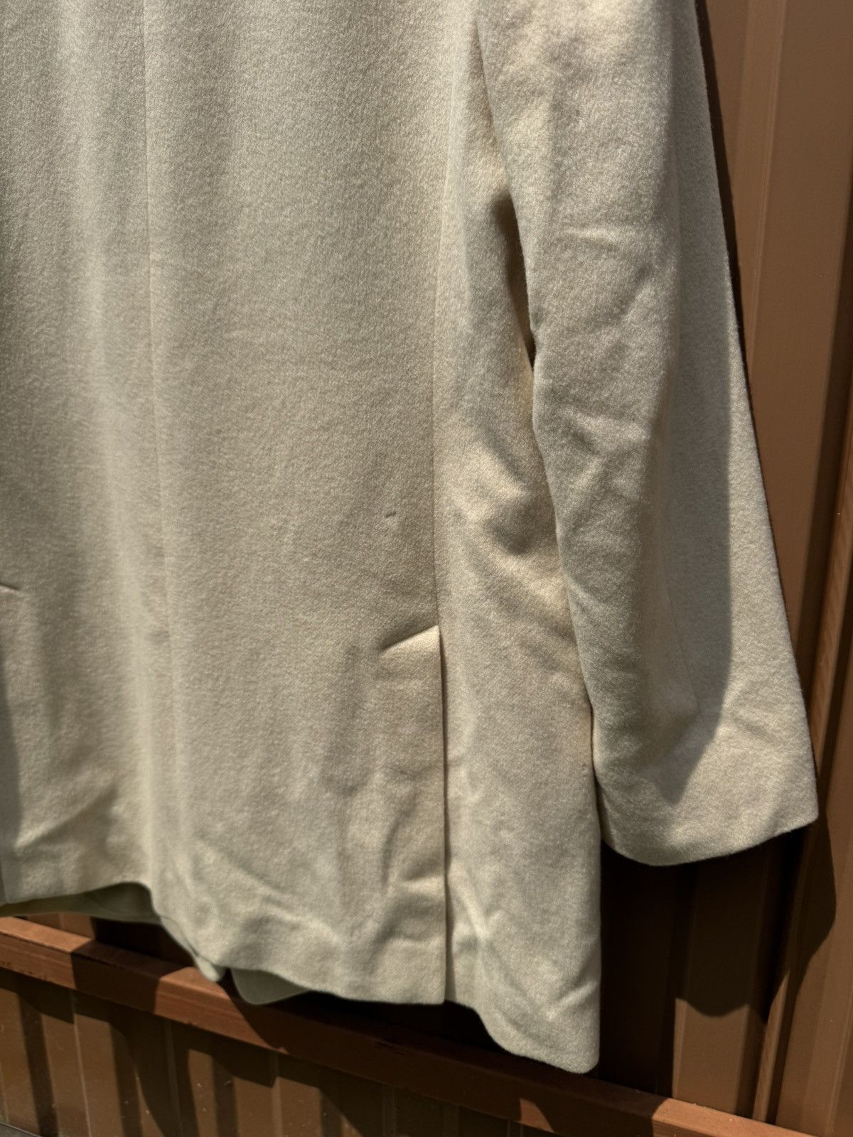 Vintage Vintage Jil Sander Plus Cashmere Beige Coat Size M / US 6-8 / IT 42-44 - 13 Thumbnail