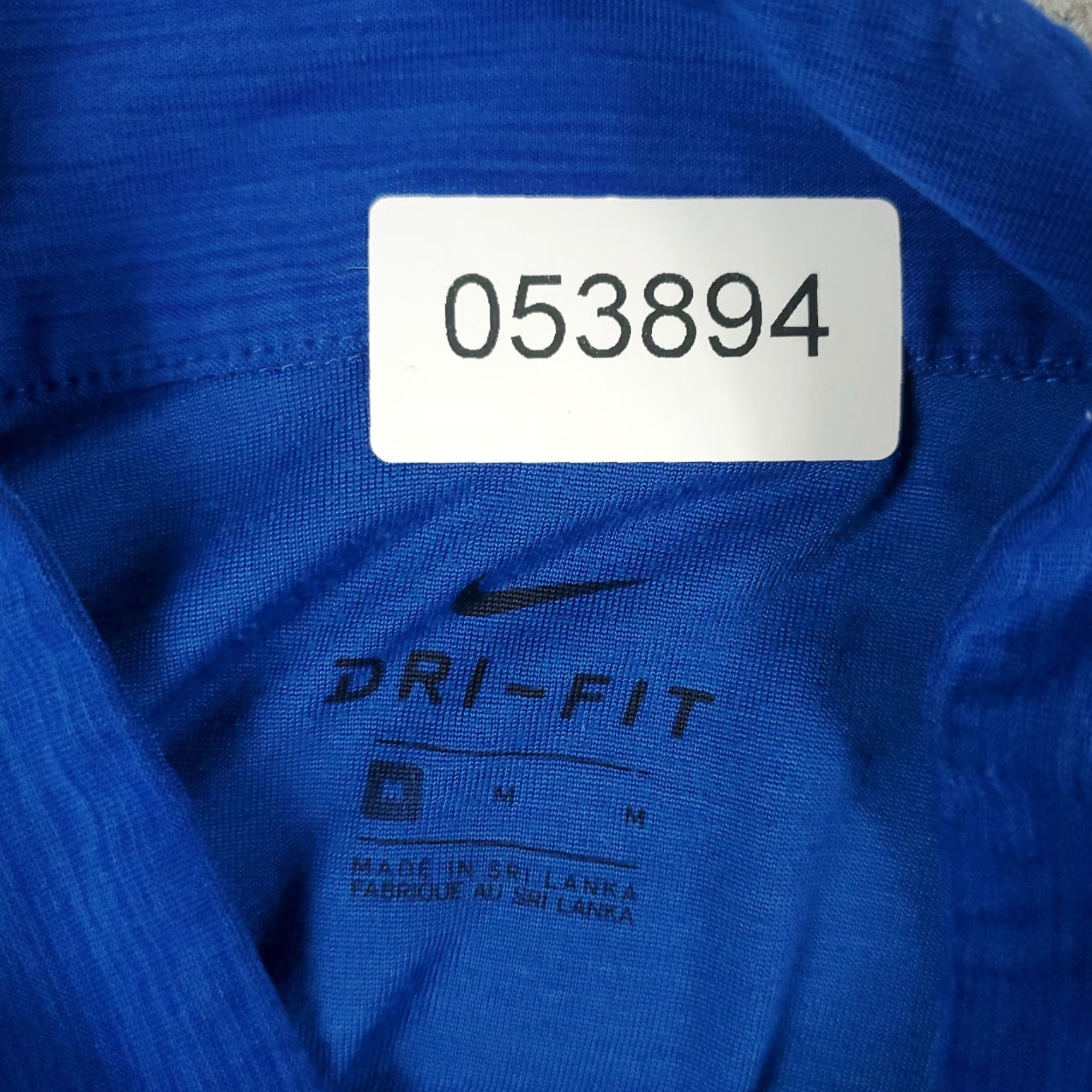 Nike Nike T Shirt Mens Size Medium Blue Swoosh 1/4 Zip Active Pullover Long Sleeve Size US M / EU 48-50 / 2 - 8 Thumbnail