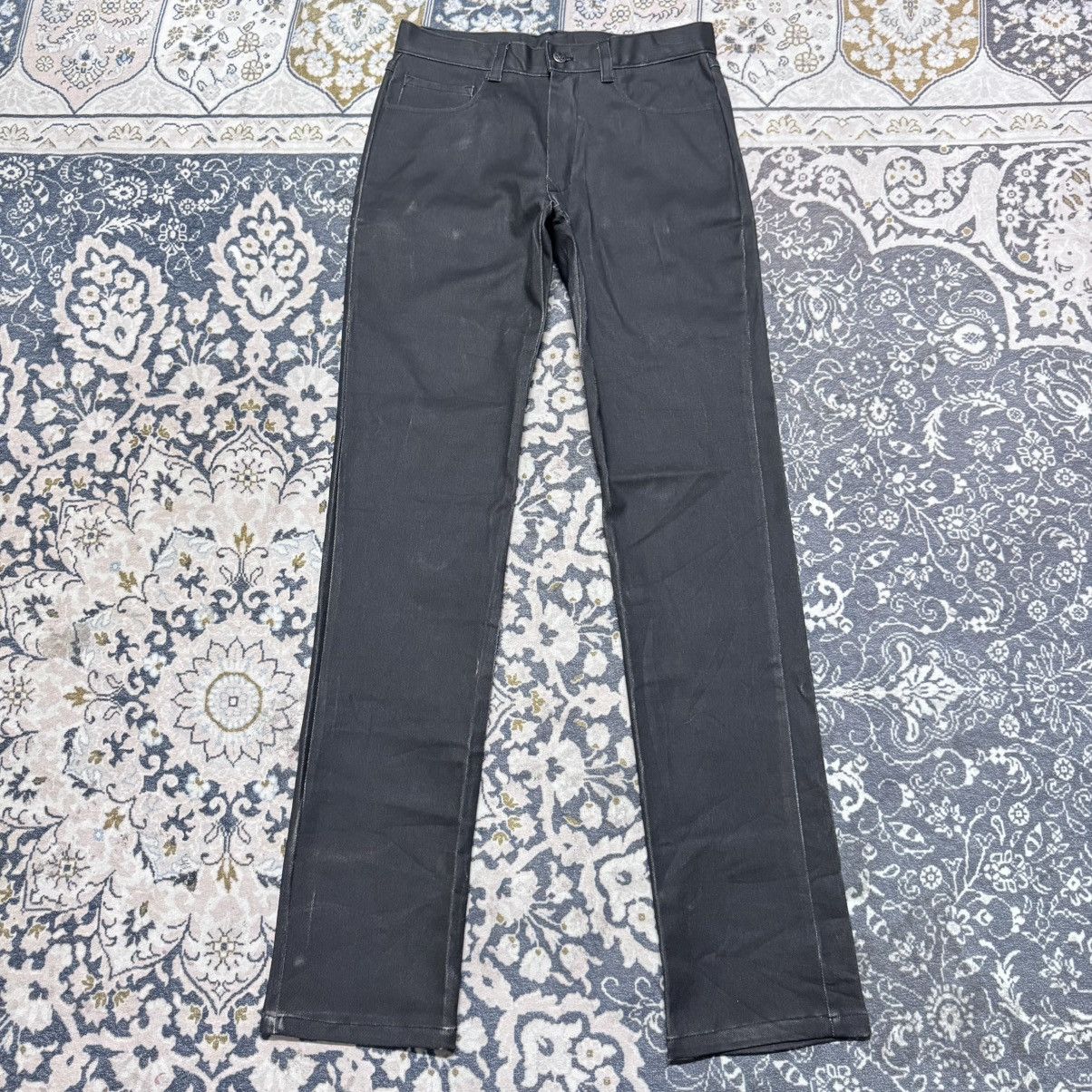 Japanese Brand Hundredclub Japan Denim Black Waxed Jeans Size US 30 / EU 46 - 3 Thumbnail