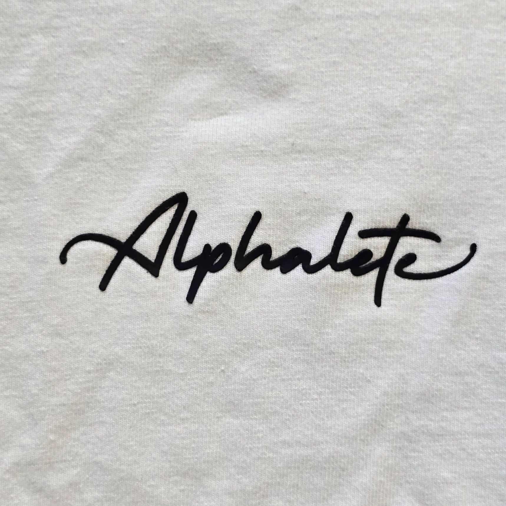 Vintage Alphalete Womens Medium White Lifestyle Fit Long Sleeve Crop T-Shirt Casual Size S / US 4 / IT 40 - 4 Thumbnail