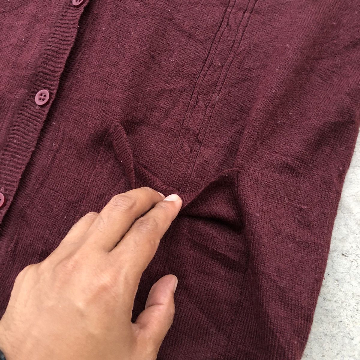 Japanese Brand 🔴Japanesebrand Knitvest Memeri Free Style With Pocket Size US M / EU 48-50 / 2 - 5 Thumbnail