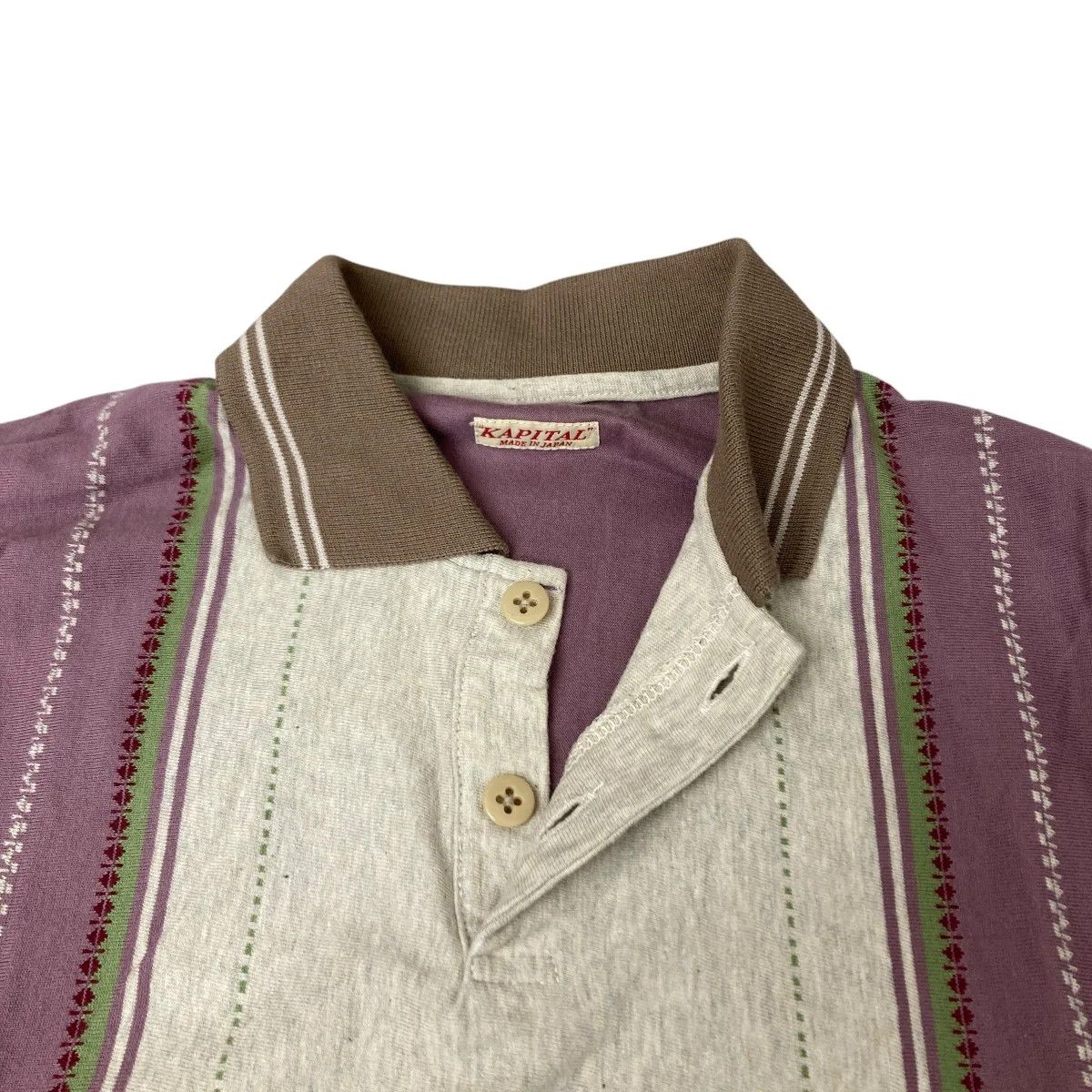 Kapital Boxy Polo Shirt Size US S / EU 44-46 / 1 - 3 Thumbnail