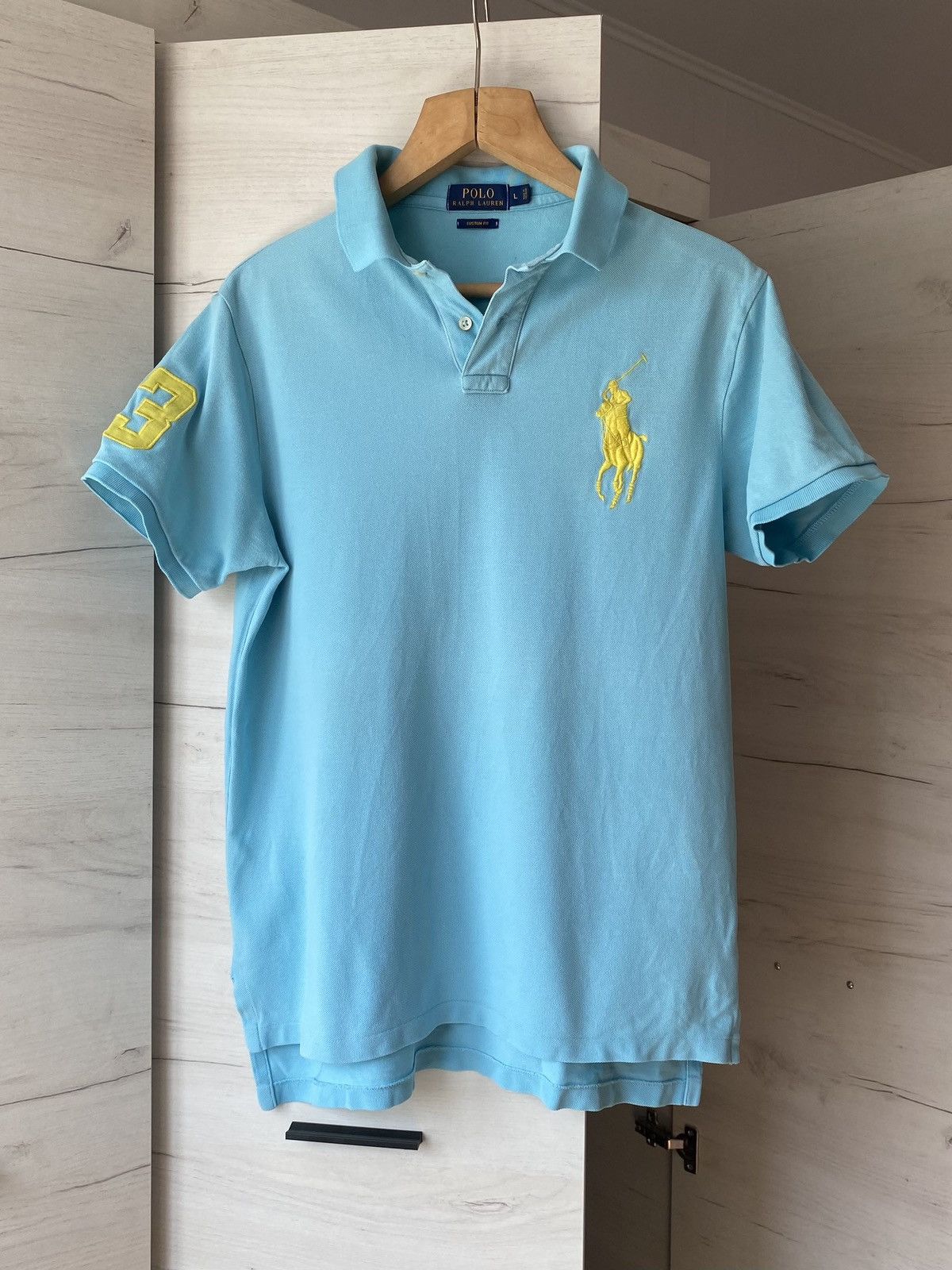 Polo Ralph Lauren Ralph Lauren Big Pony Cotton Polo Shirt Blue Size L Size US L / EU 52-54 / 3 - 1 Thumbnail