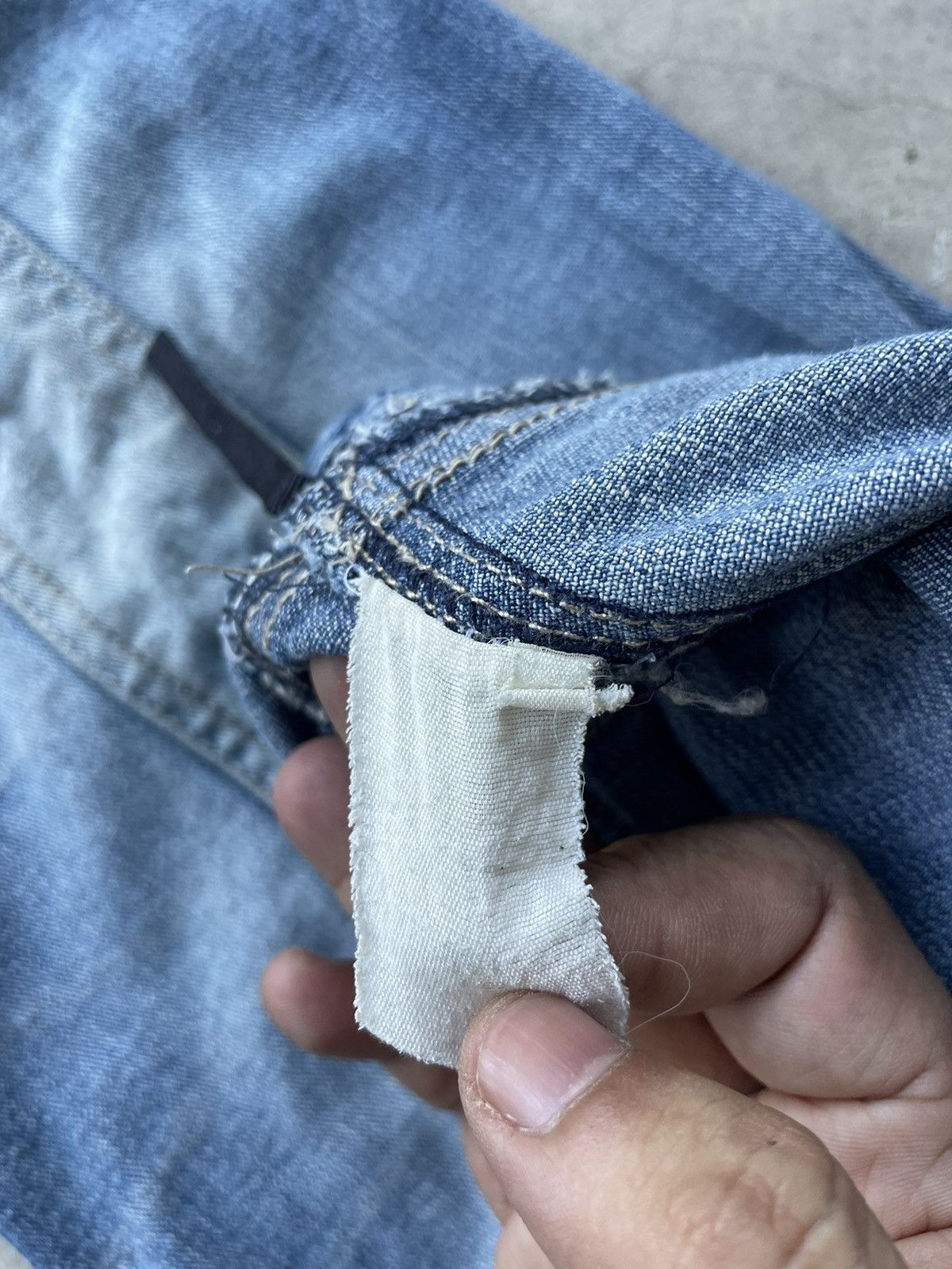 If Six Was Nine Japanese Brand Flare Jeans Size US 34 / EU 50 - 8 Thumbnail