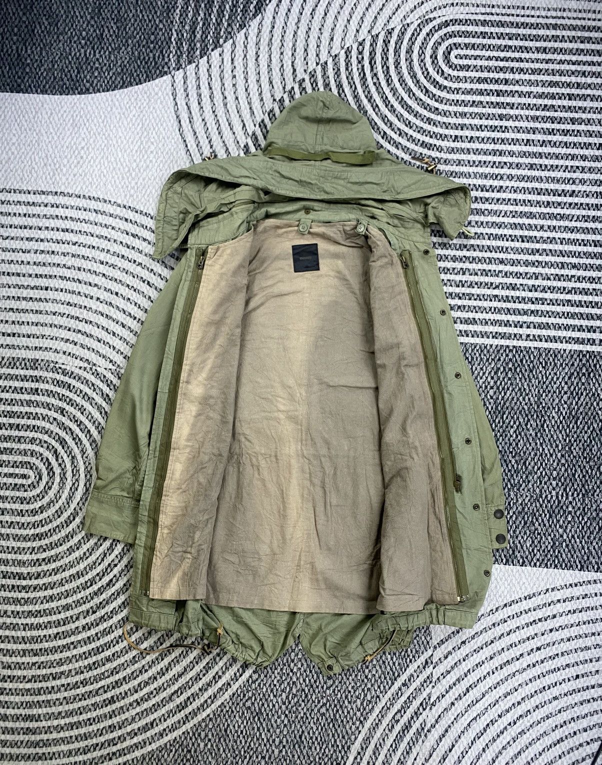 MOUSSY Vintage Moussy Military Style Field Parka Jacket Size US S / EU 44-46 / 1 - 7 Thumbnail