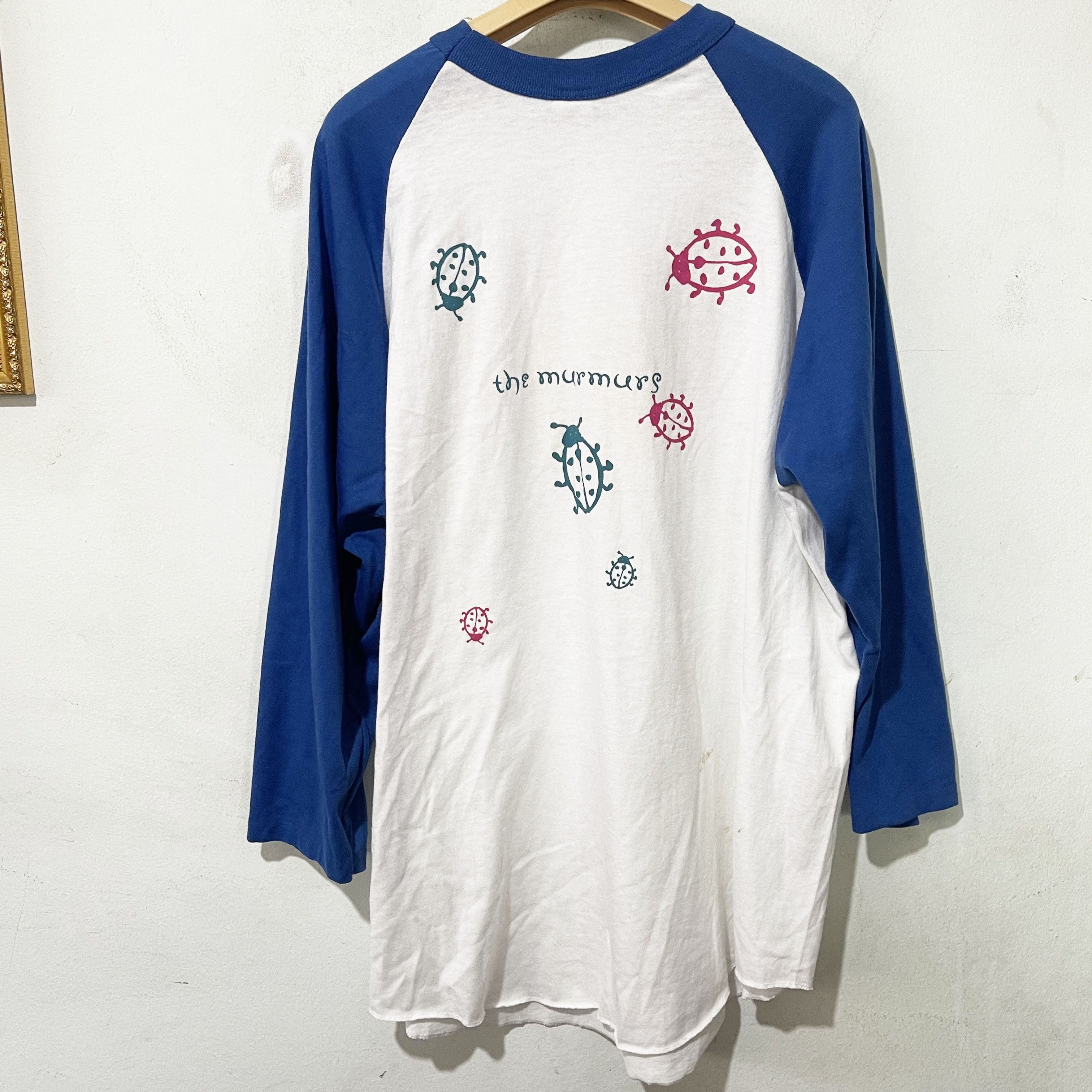Band Tees Vintage 90s The Murmurs Band 3/4 Sleeve Shirt Size US XL / EU 56 / 4 - 3 Thumbnail