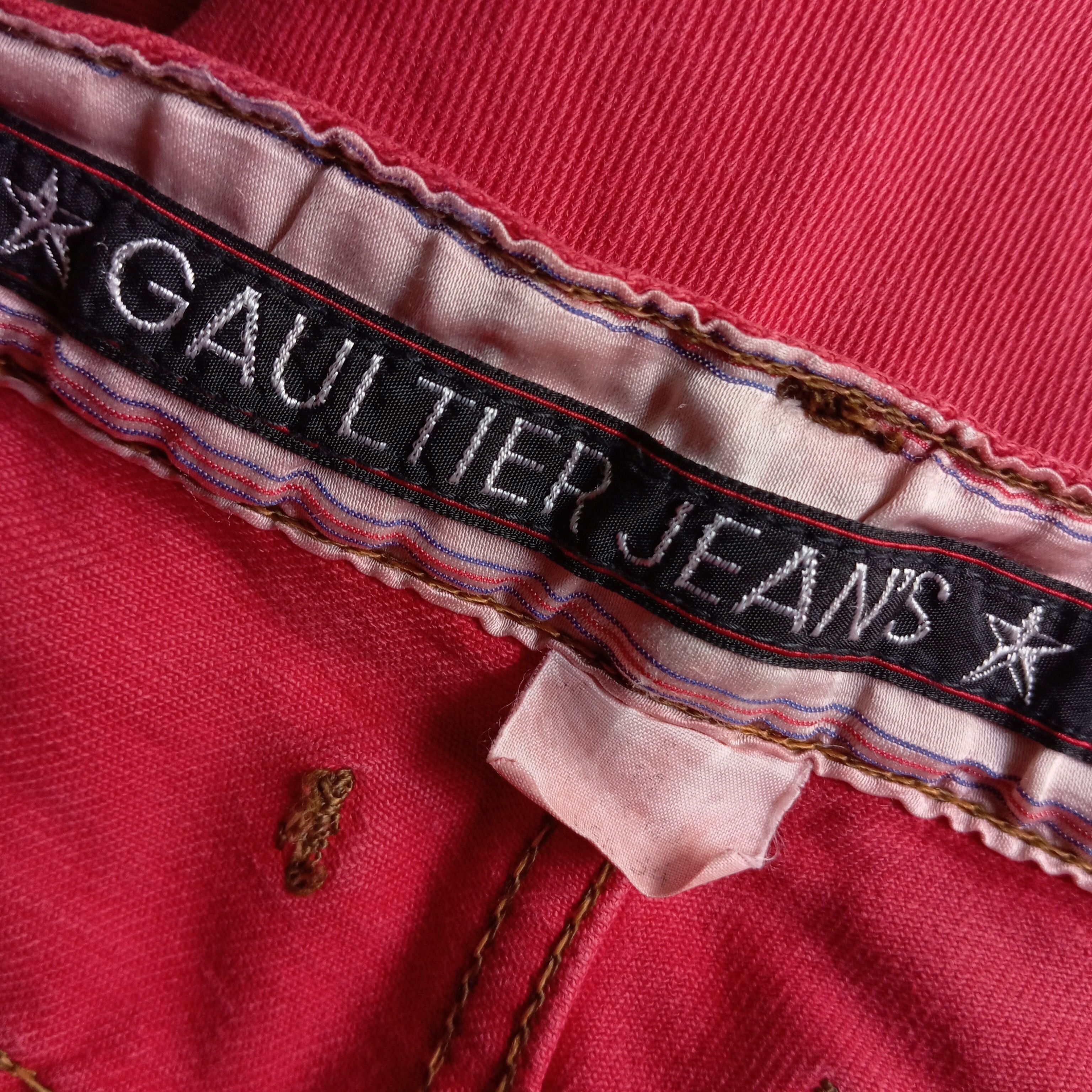 Gaultier Homme Objet Vintage XII Jean Paul gaultier jean's trousers Size US 34 / EU 50 - 5 Thumbnail