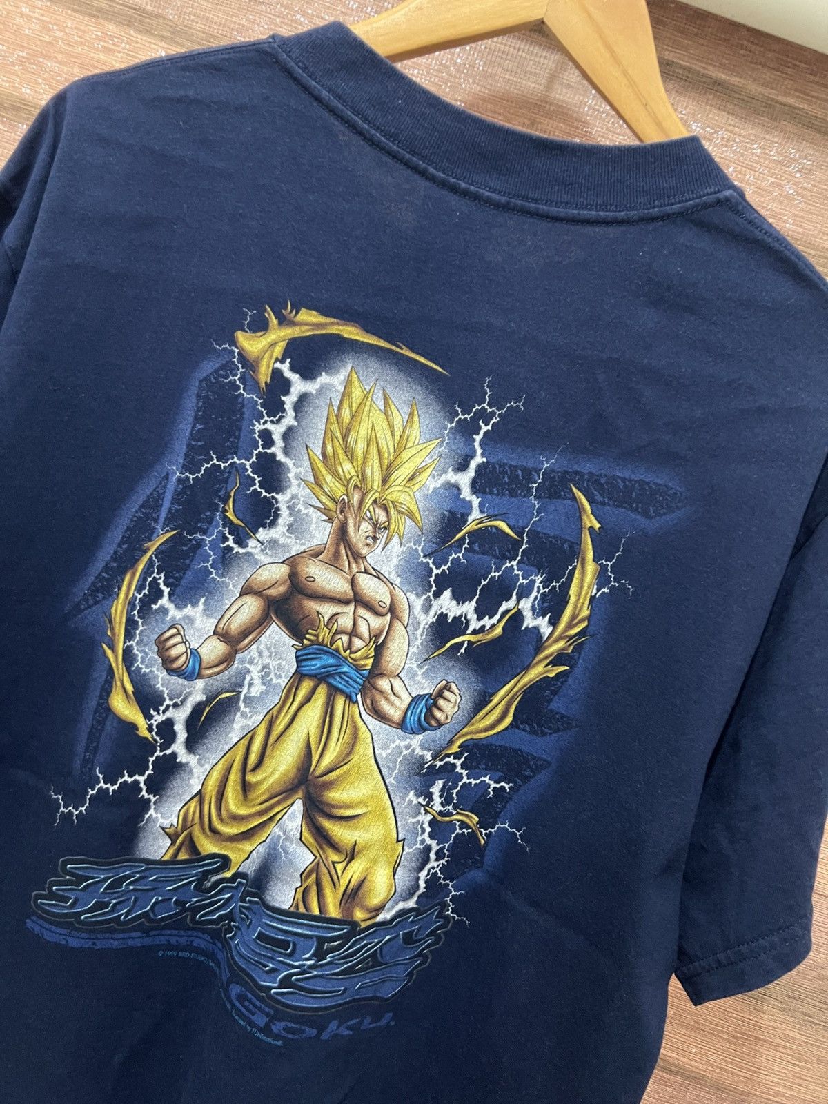 Vintage Vintage 90s Dragonball Z GOKU Supersaiyan Solo Anime Size US L / EU 52-54 / 3 - 7 Thumbnail