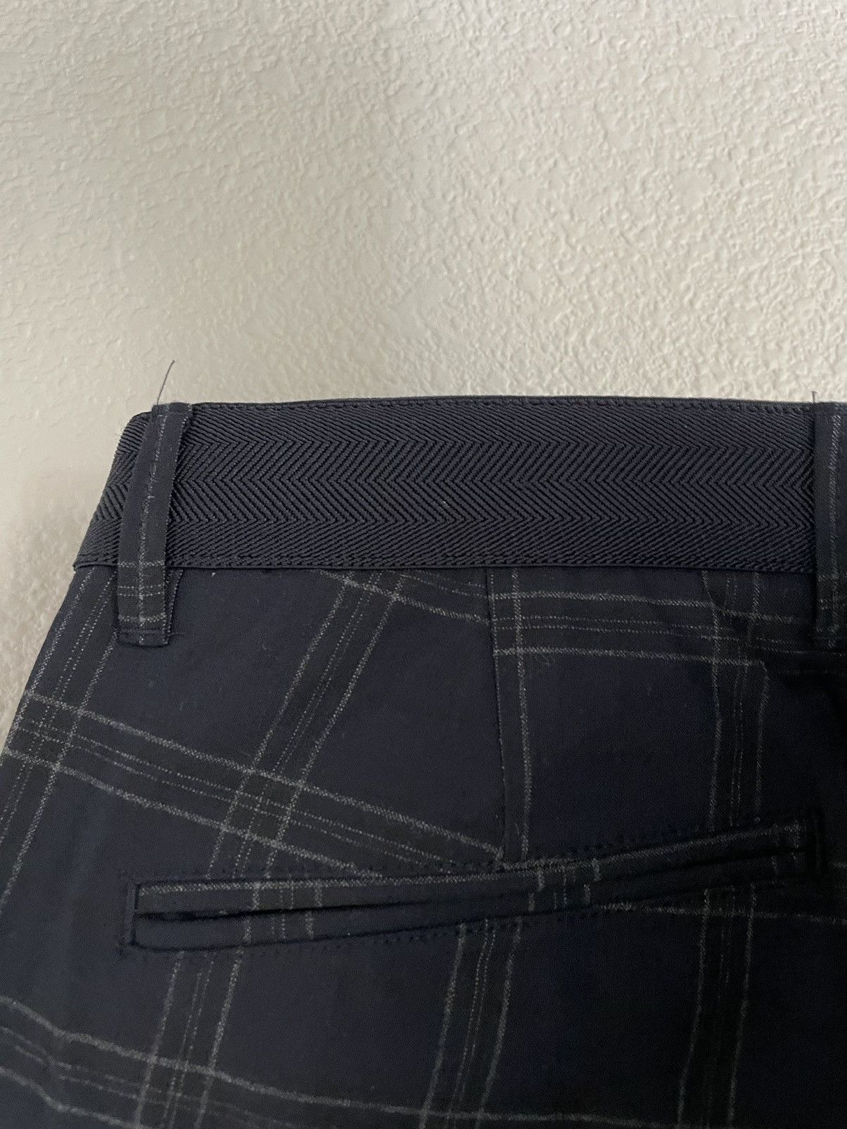 Zara Navy plaid Zara pants Size US 34 / EU 50 - 2 Thumbnail