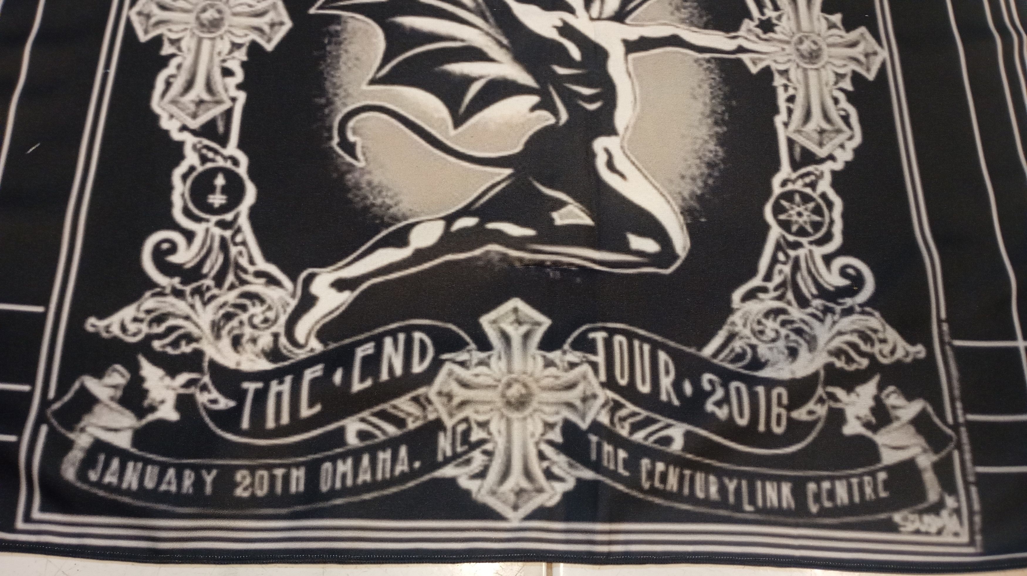 Band Tees Bandana Handkerchief Rock Band Metallica Size ONE SIZE - 2 Thumbnail