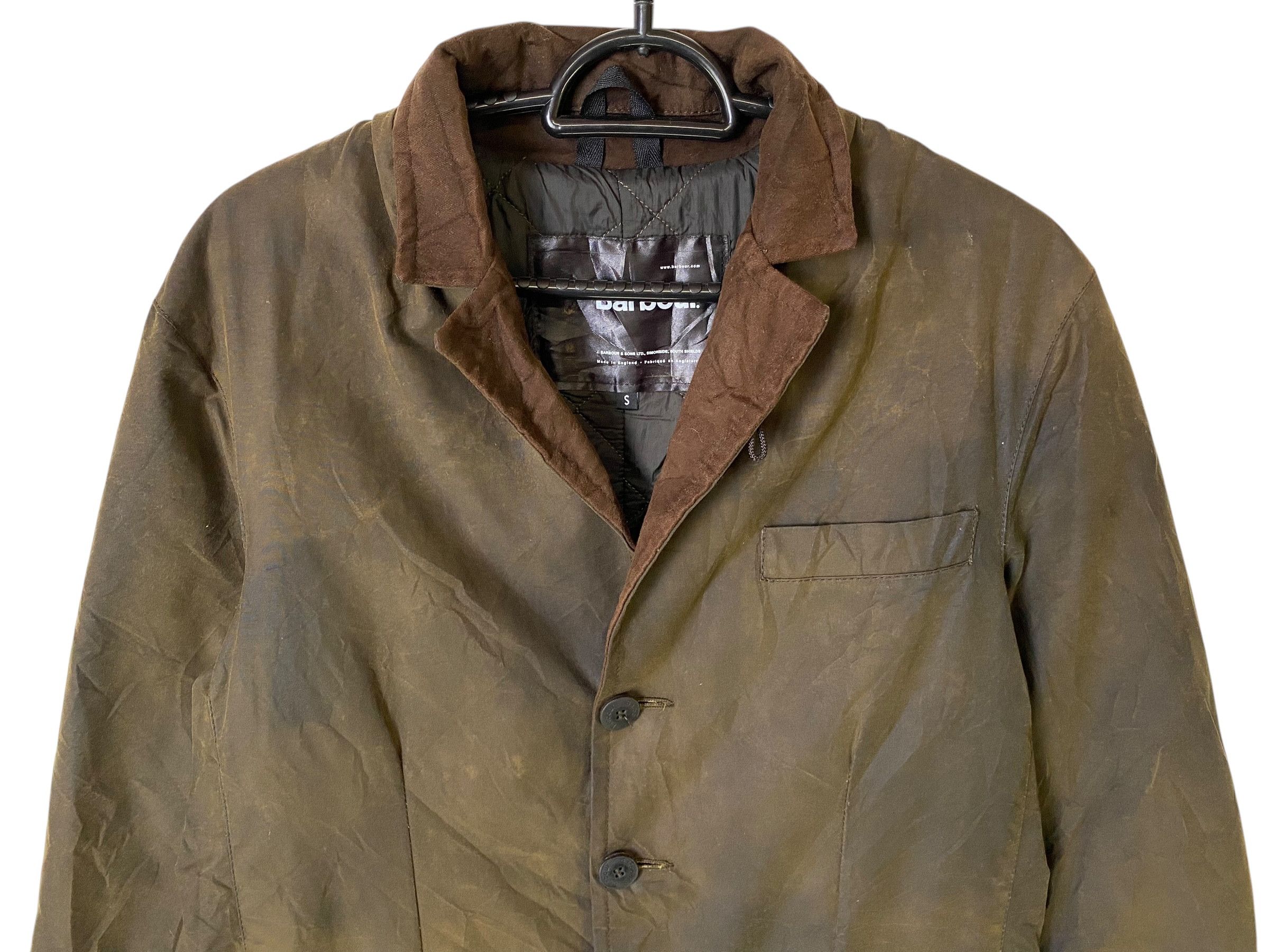 Barbour × Vintage Barbour Waxed field Jacket Size US S / EU 44-46 / 1 - 4 Thumbnail
