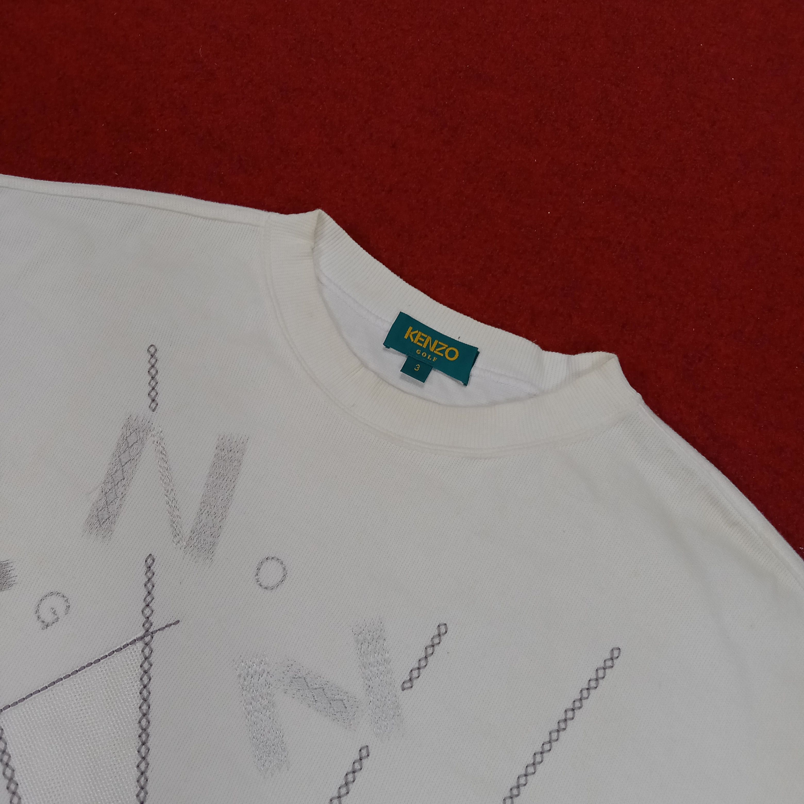 Japanese Brand × Kenzo × Vintage Kenzo Golf Japanese Brand Streetwear Style Sweatshirt Size US L / EU 52-54 / 3 - 8 Thumbnail