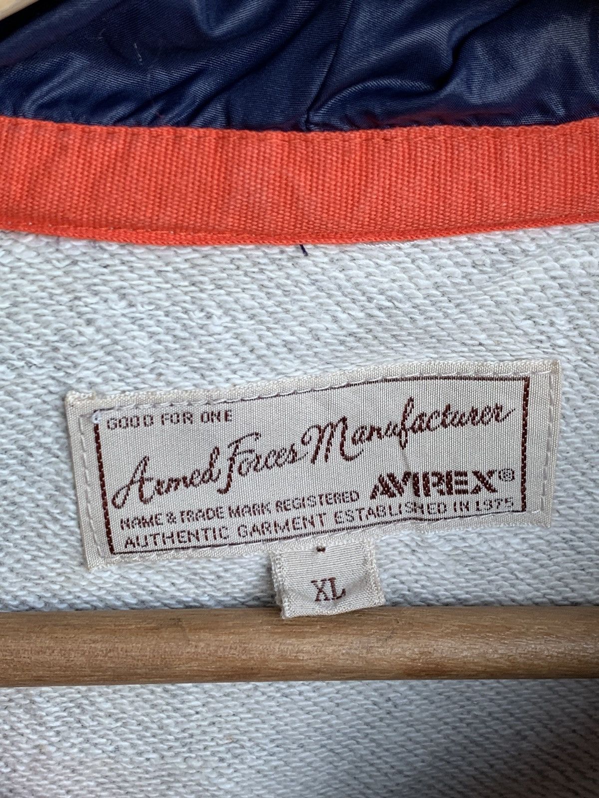 Avirex Avirex US Navy Patches Zipper Hoodies Size US XL / EU 56 / 4 - 7 Thumbnail