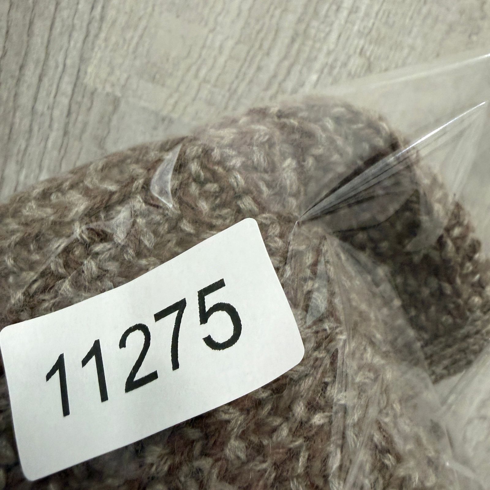 Vintage J Peterman 100% Wool Sweater Size Extra Small CS Brown Knit Size XS / US 0-2 / IT 36-38 - 9 Thumbnail