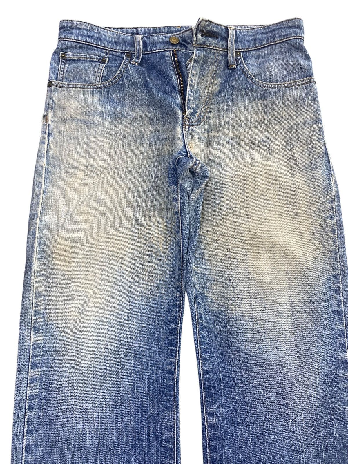 Edwin Vintage Edwin Blue Faded Wash Style Baggy Loose Jeans Size US 32 / EU 48 - 2 Thumbnail