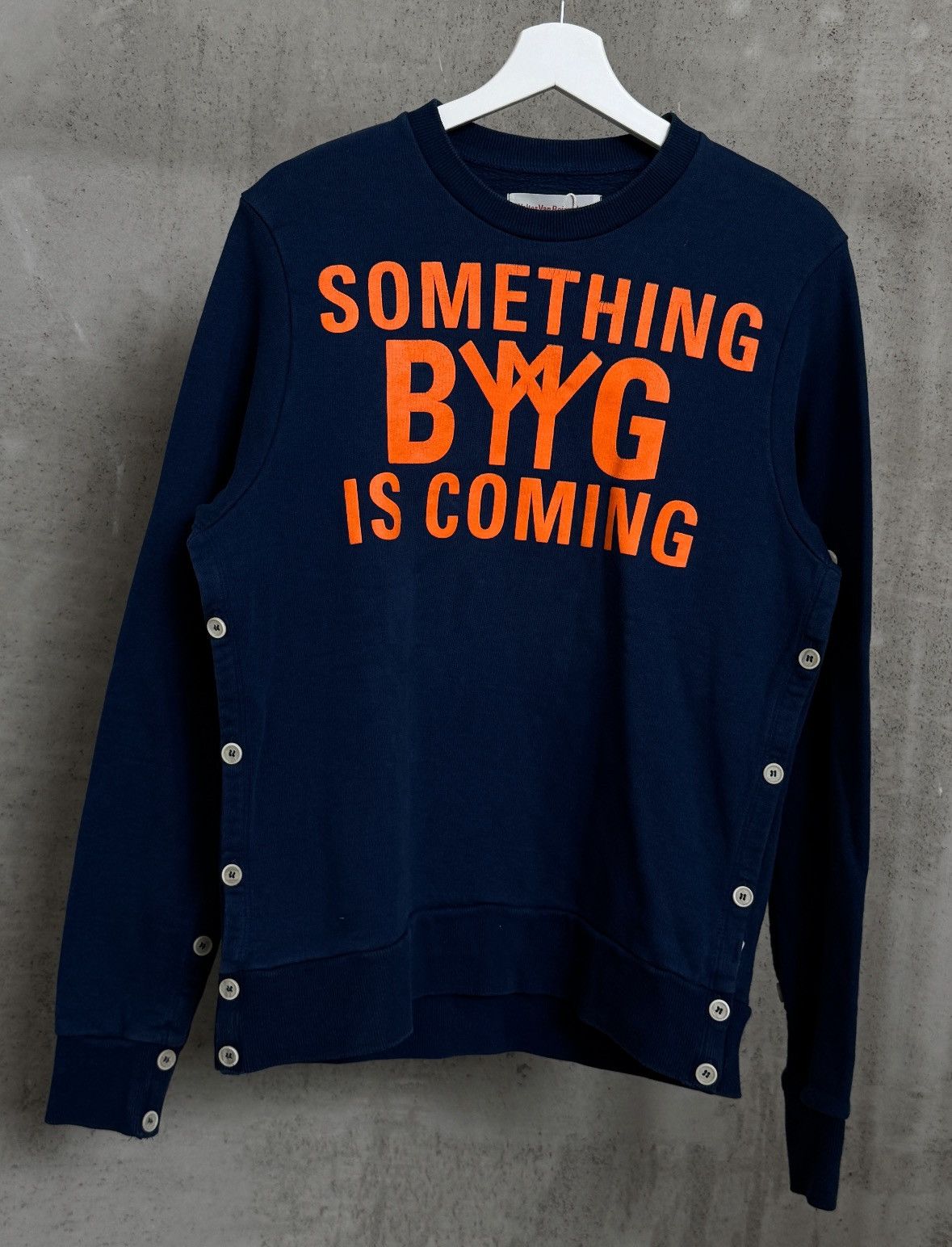Walter Van Beirendonck Walter Van Beirendock FW11 Something big is coming Crewneck Size US L / EU 52-54 / 3 - 3 Thumbnail