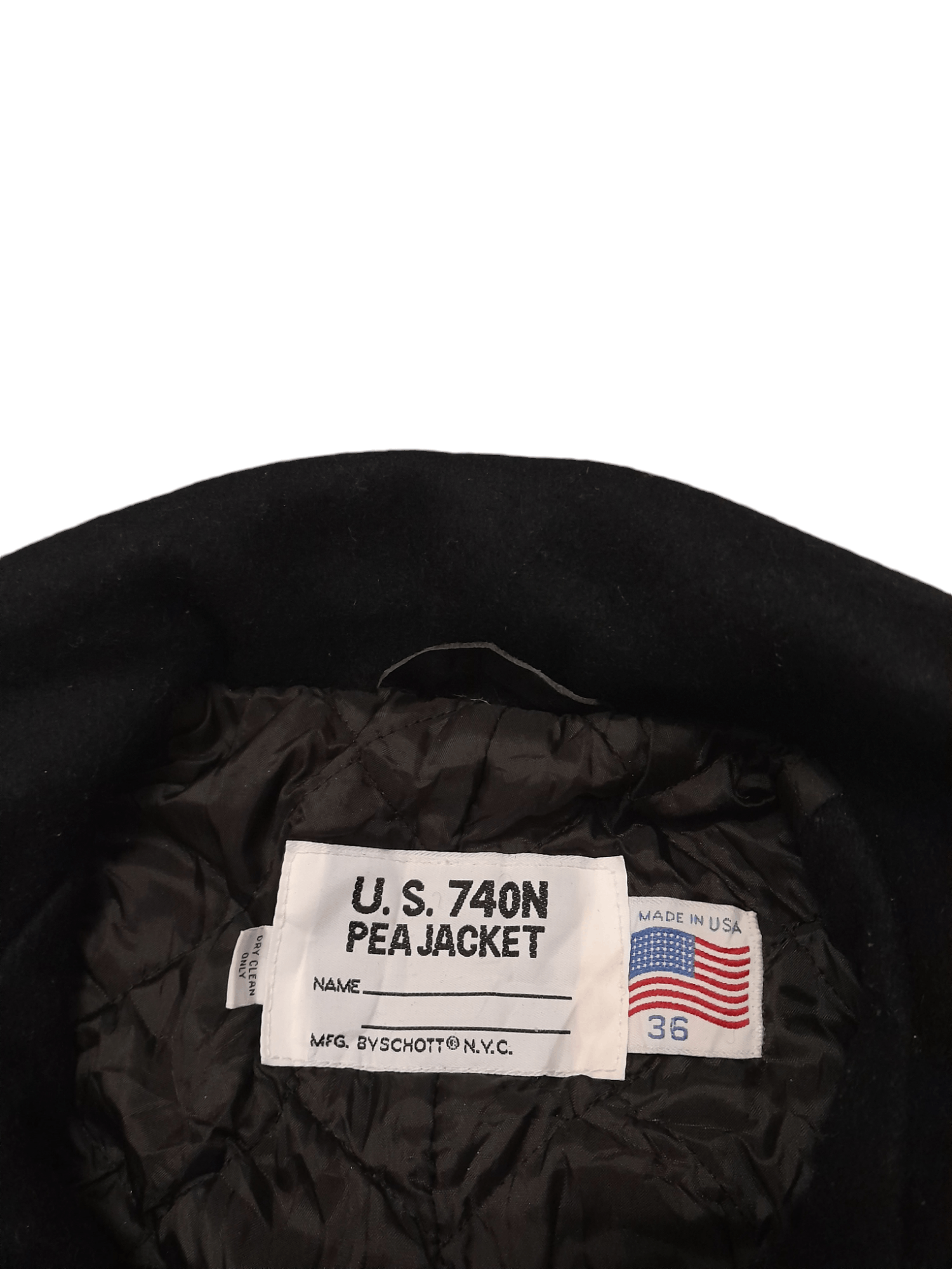 Schott Schott U.S 740N PEA JACKET (S 267) Size US L / EU 52-54 / 3 - 4 Thumbnail