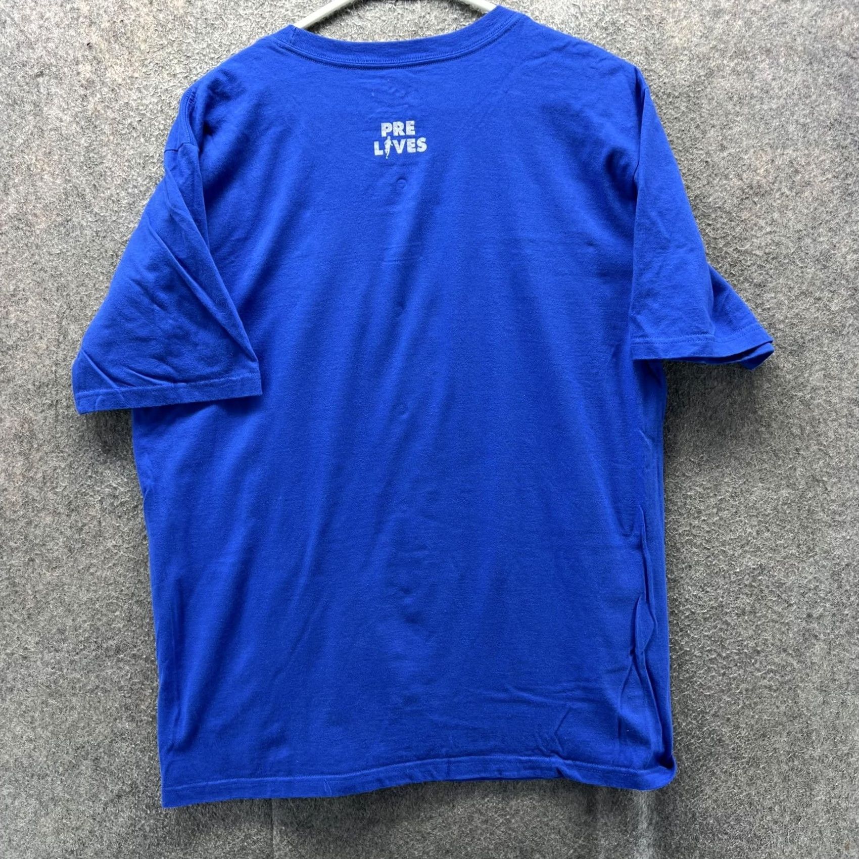 Nike Nike Running Shirt Mens L Blue I Run Most Guts Pre Lives Graphic Tee Size US L / EU 52-54 / 3 - 2 Thumbnail