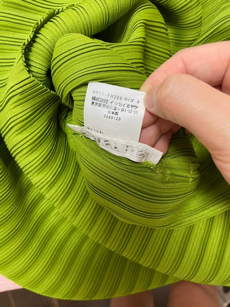 Issey Miyake Issey Miyake Green pleated skirt Size L / US 10 / IT 46 - 6 Thumbnail
