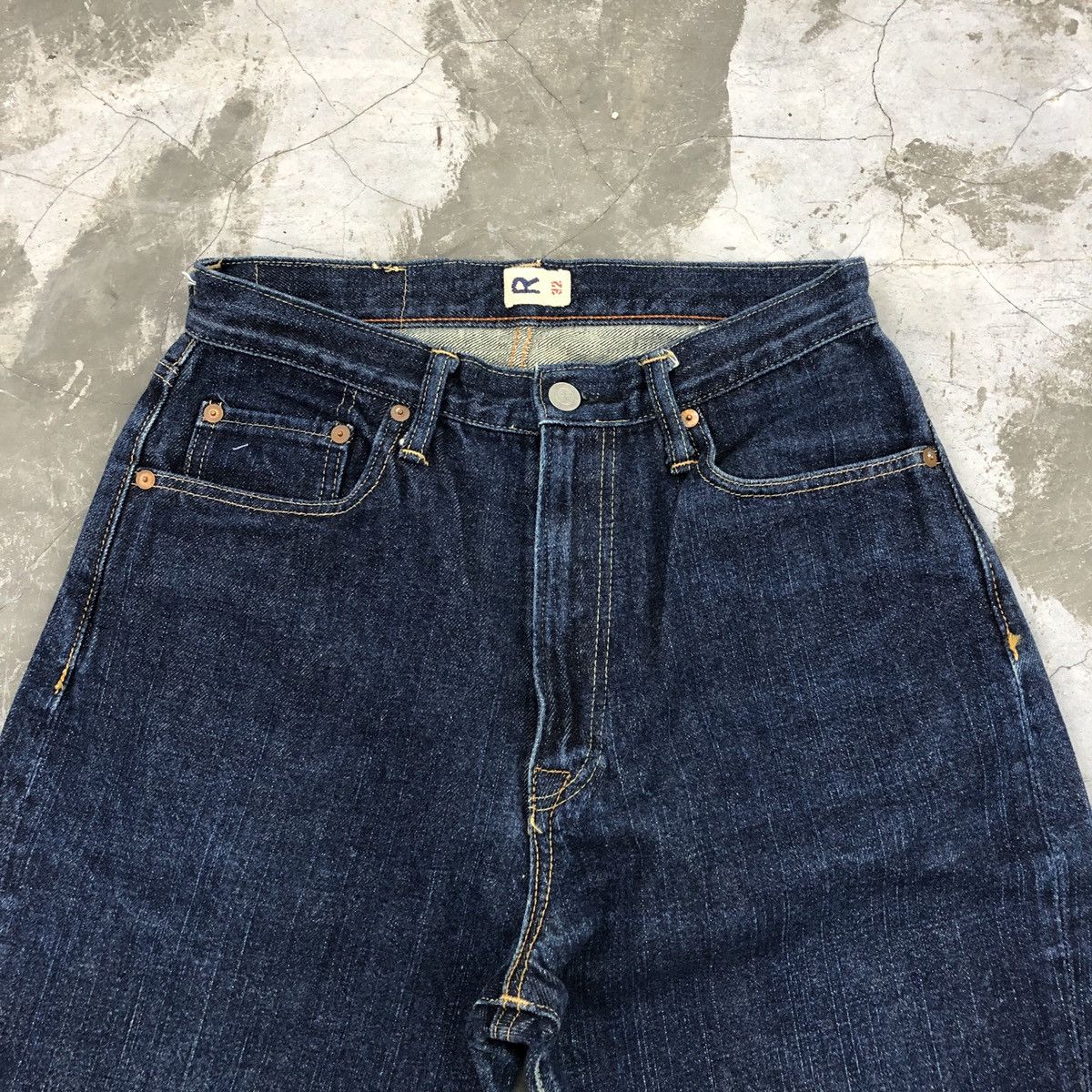 45rpm × Denime × Japanese Brand 45 RPM Straight Cut Denim Jeans Size US 28 / EU 44 - 2 Thumbnail