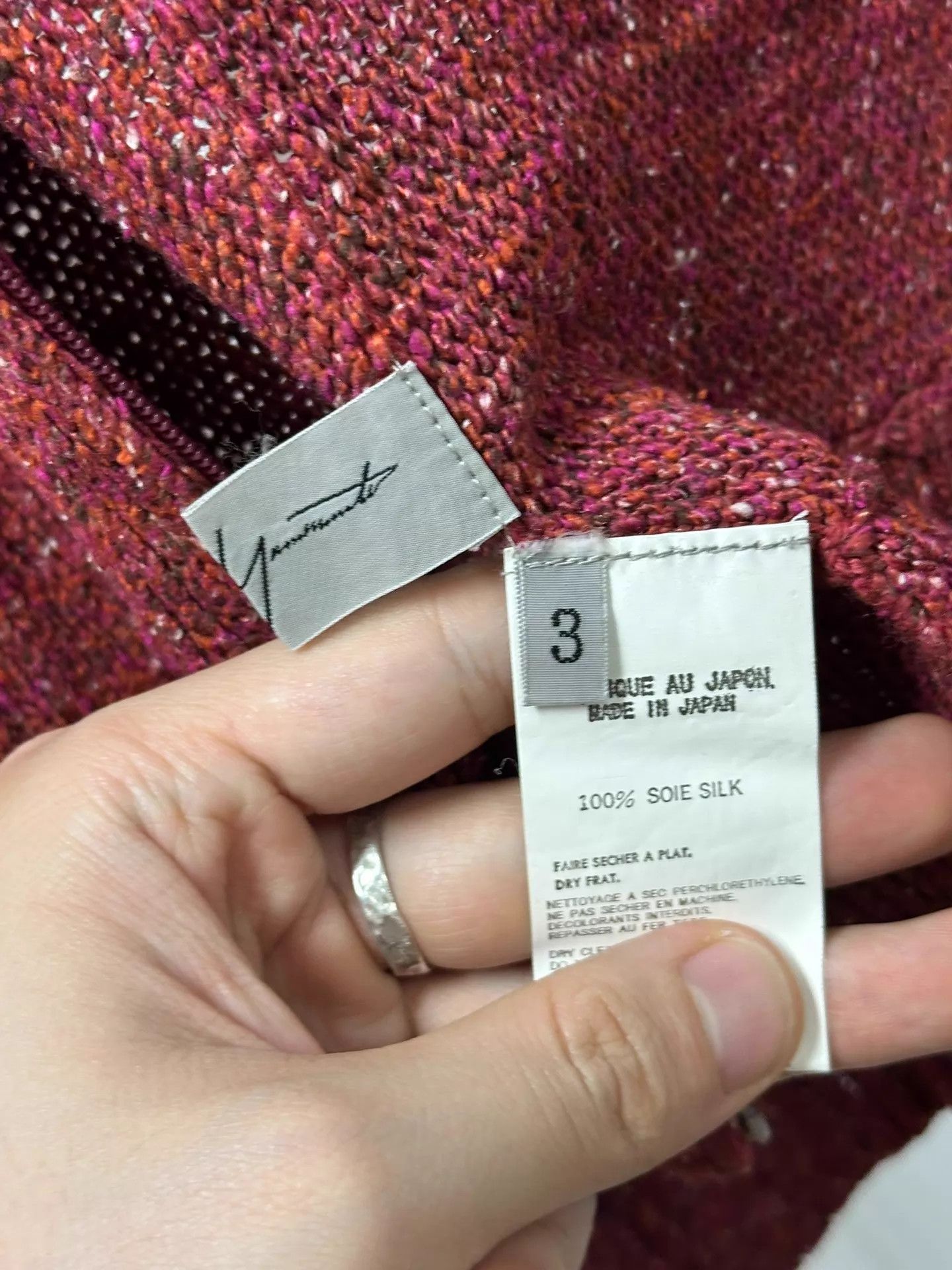 Yohji Yamamoto Yohji Yamamoto Y's Silk Knit Sweater 3 Size L / US 10 / IT 46 - 6 Thumbnail