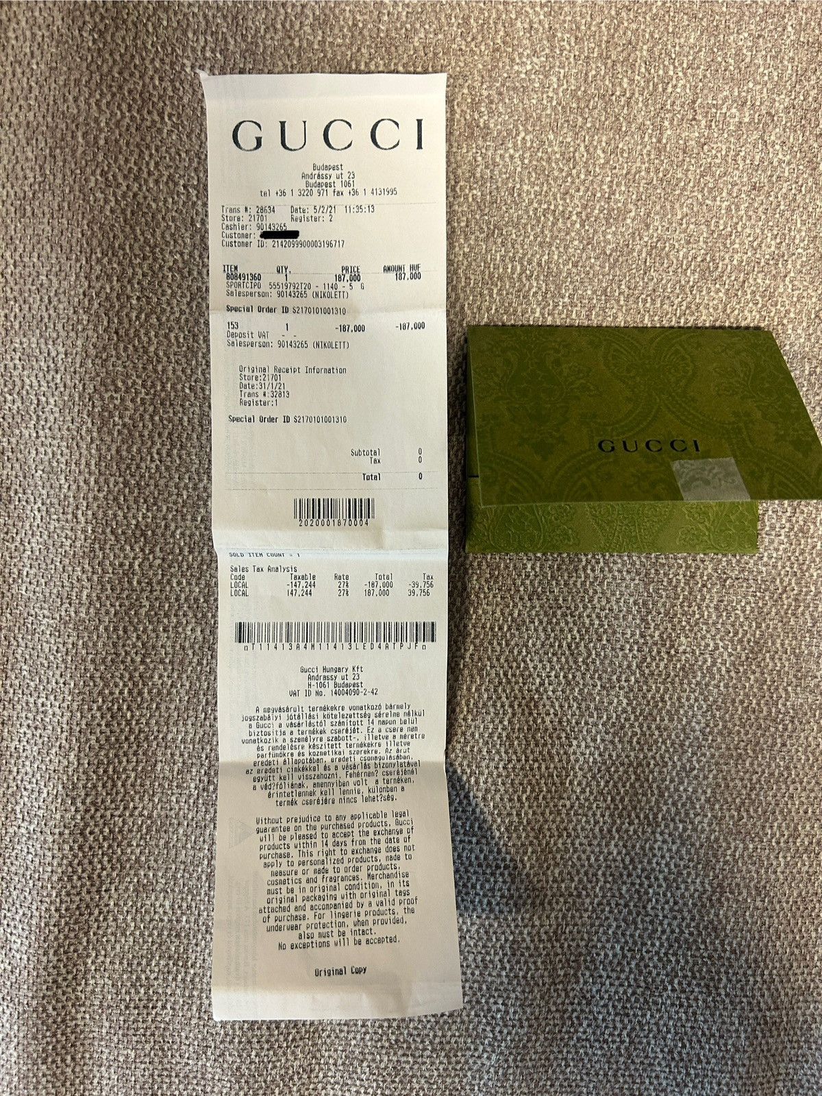 Gucci Gucci Ace GG High Top Size US 6 / EU 39 - 12 Thumbnail