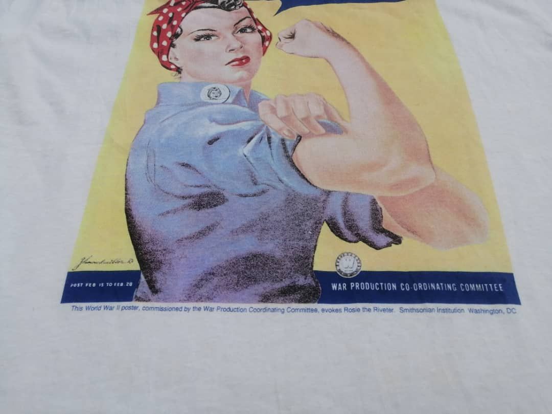 Tultex × Vintage Vintage The World War II " We Can Do It" Poster Tee Size US M / EU 48-50 / 2 - 6 Thumbnail