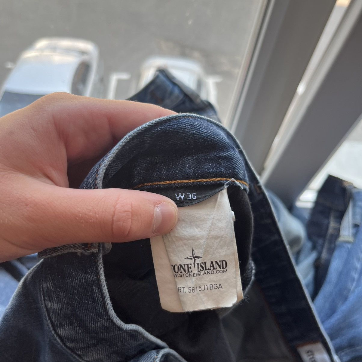 Stone Island STONE ISLAND Jeans Wash Blue Denim Vintage Y2k Affliction Size US 36 / EU 52 - 14 Thumbnail