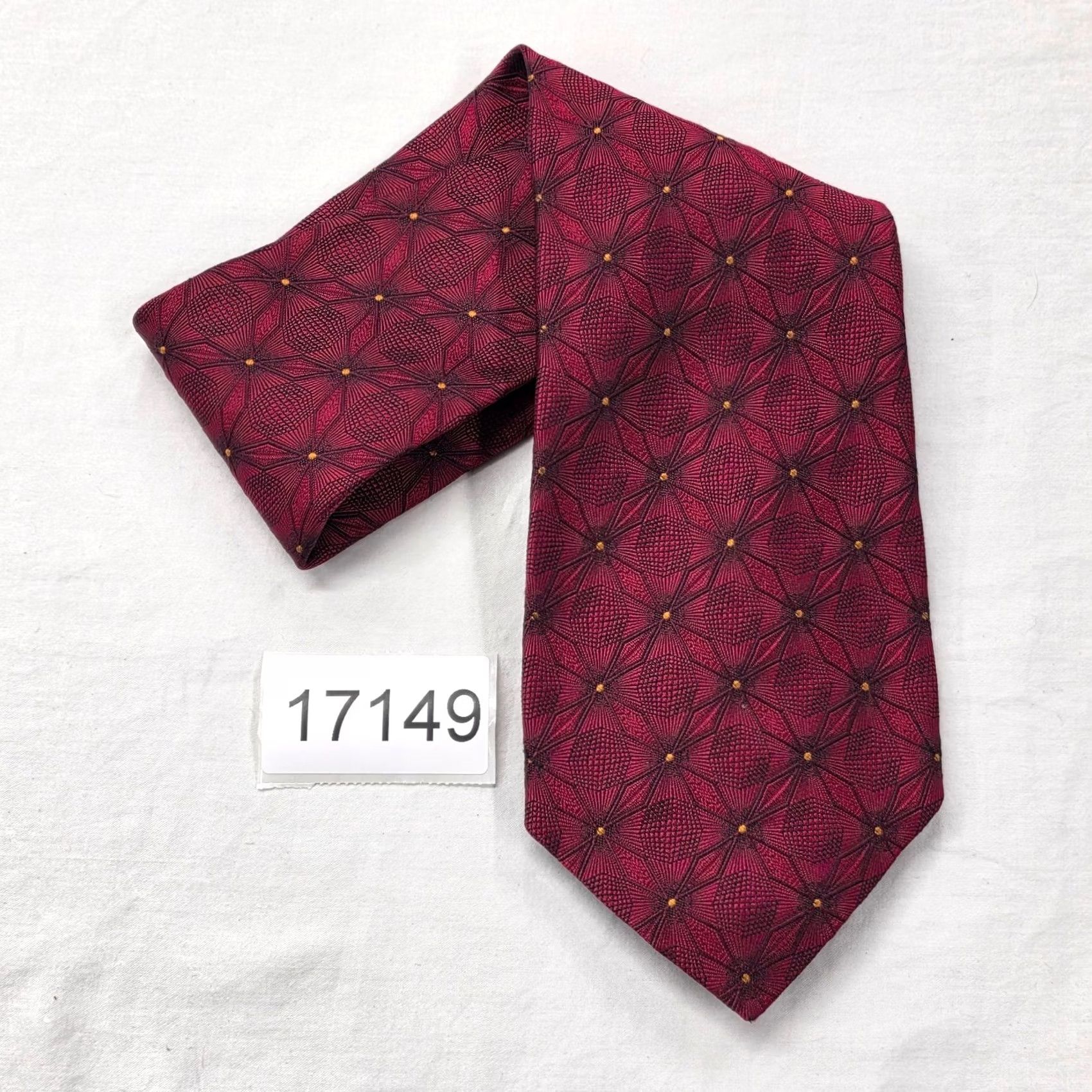 Robert Talbott Robert Talbott Best of Class Silk Necktie Tie Mens Red Floral USA Hand Made 57"-60" Classic Width 4" One Size Size ONE SIZE - 7 Thumbnail