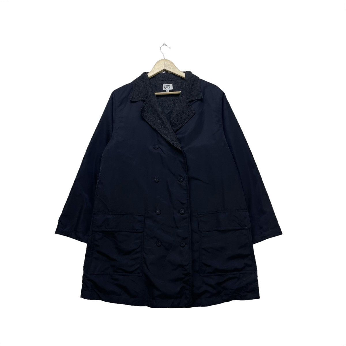 Japanese Brand × Yohji Yamamoto Japanese Brand Tokuko Deuxieme Vol Hybrid Nylon And Wool Size M / US 6-8 / IT 42-44 - 2 Thumbnail
