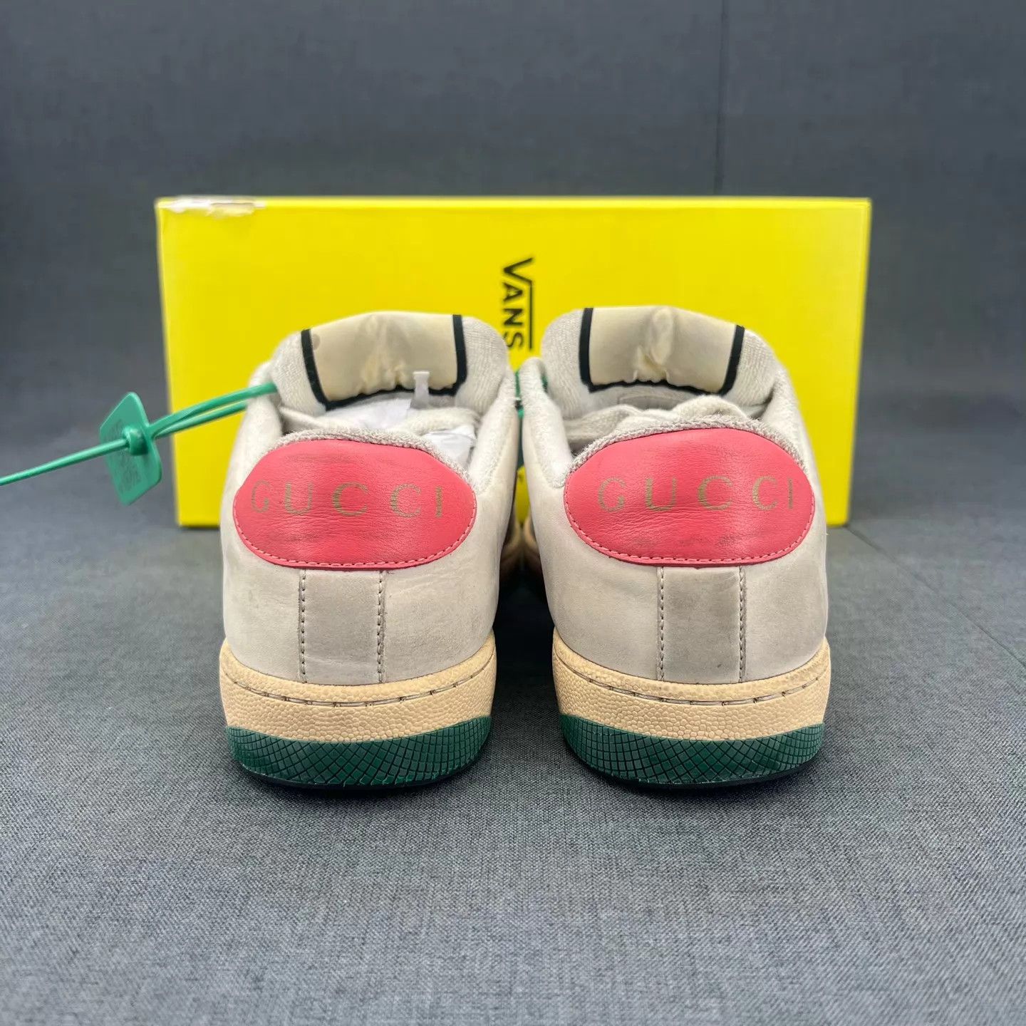Gucci Gucci Rhyton Dirty Sneaker Magenta 36W Original Box Size US 5.5 / IT 35.5 - 4 Thumbnail