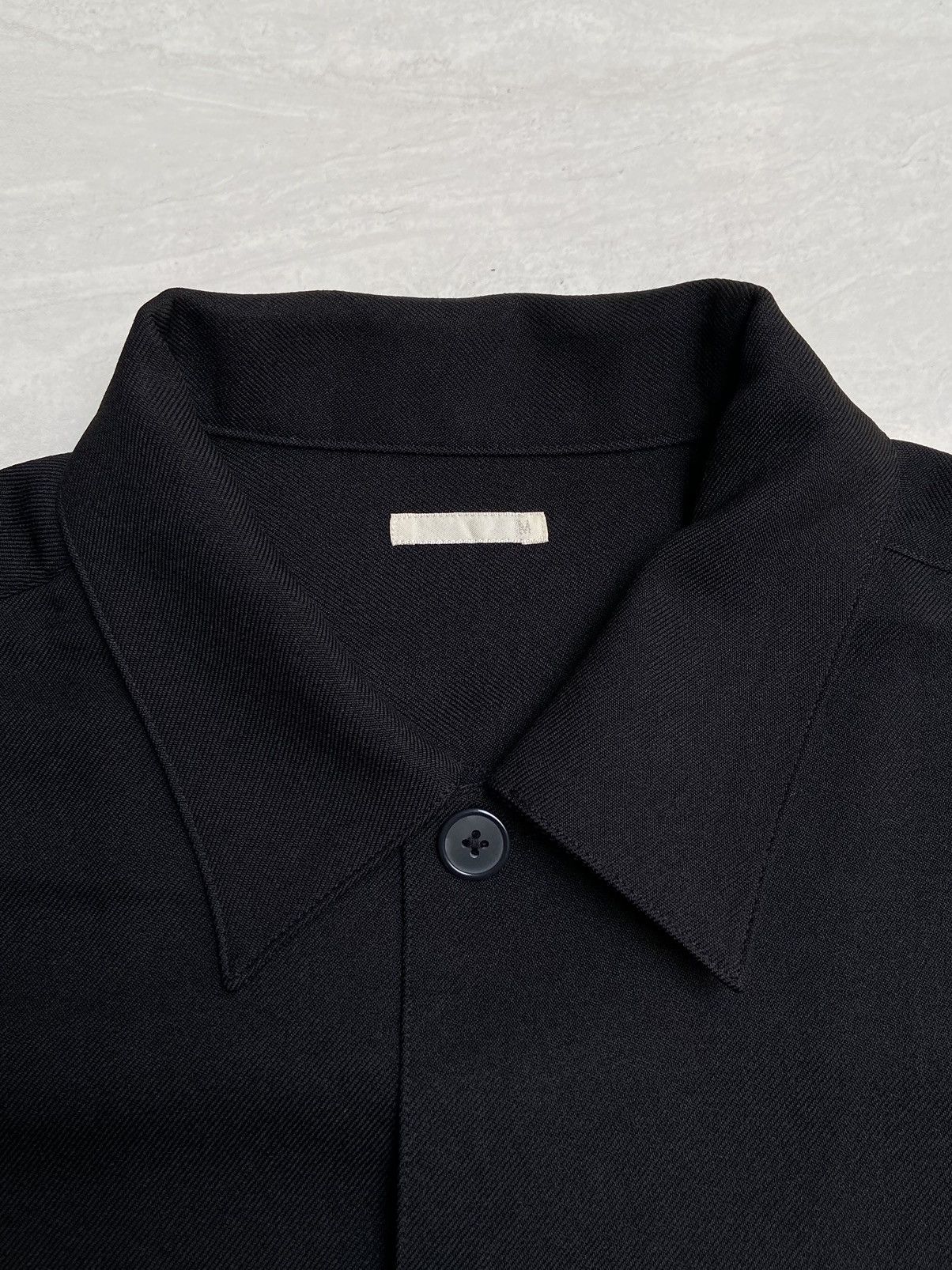GU GU Black Boxy Oversize Black Outer Shirt Size US L / EU 52-54 / 3 - 10 Thumbnail