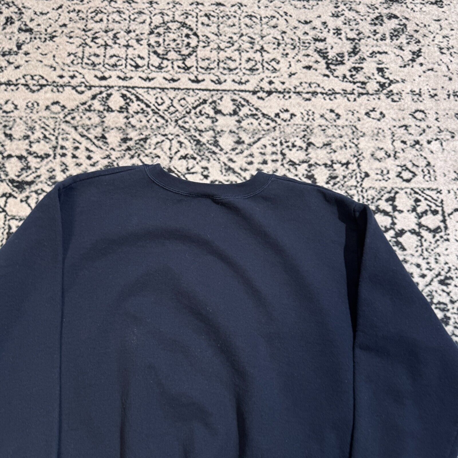 Gildan × Vintage Vintage Gildan Navy Cotton Crewneck Size L Y2K 90s Horse Size US L / EU 52-54 / 3 - 12 Thumbnail
