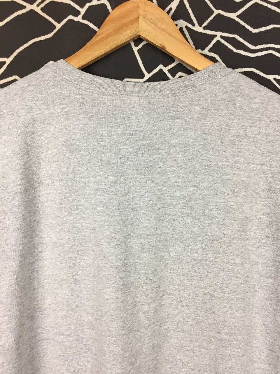 Gap Vtg 90s GAP Made in USA Heather Gray Essential Pocket Tee Size US L / EU 52-54 / 3 - 6 Thumbnail