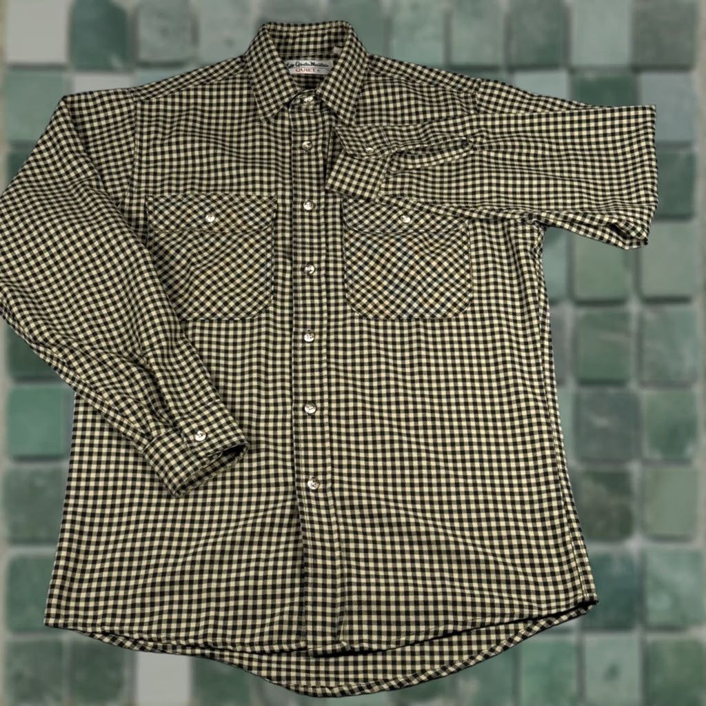 Vintage VINTAGE Gander Mountain Mens Shirt M Tall LS Gingham Plaid Button Up USA Size US M / EU 48-50 / 2 - 1 Thumbnail